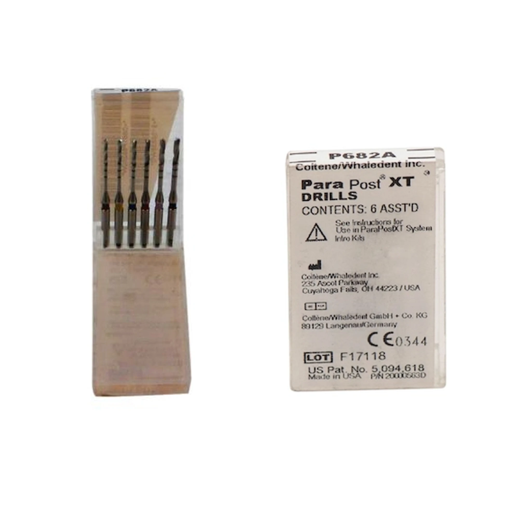 ParaPost XT Drill Assorted, 6/Pack, P682A