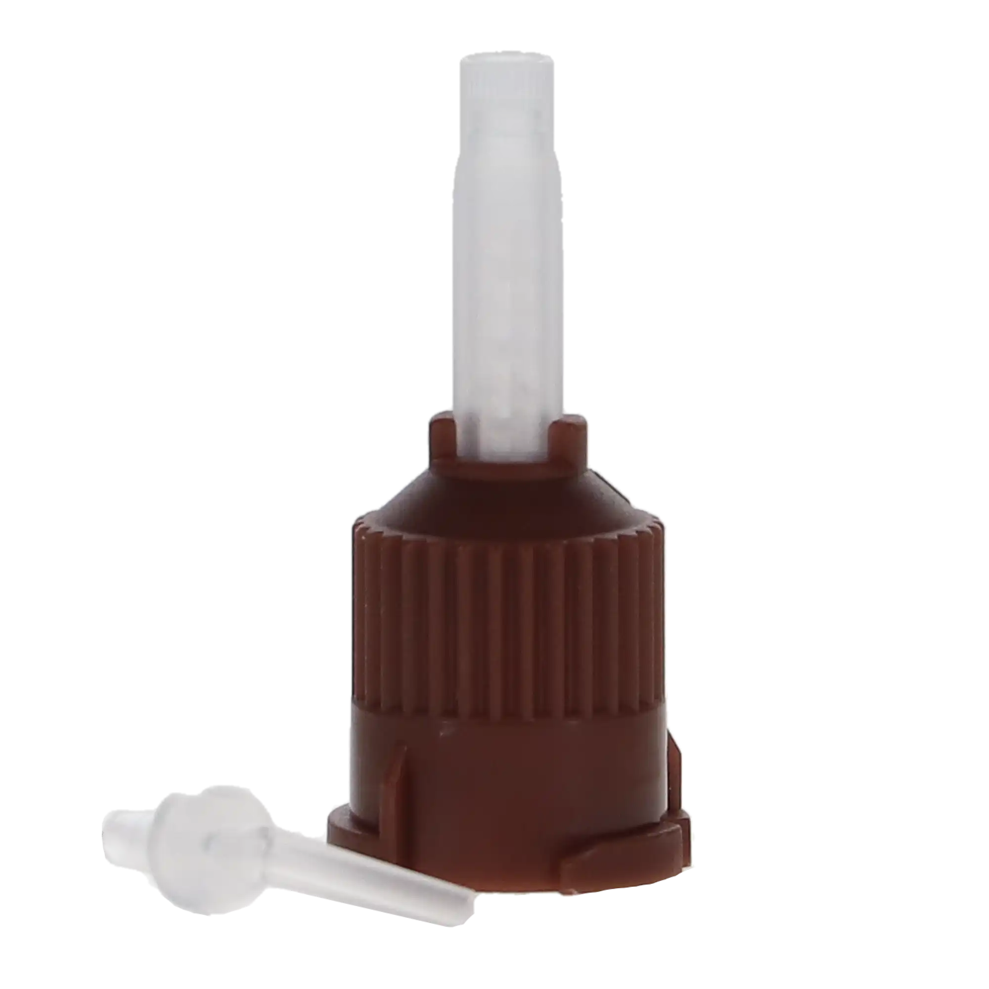 Defend T-Style Mixing Tips, Core Material, 1:1, Brown, with Standard Intra-Oral Tips, 25/Pk, VP-8165T