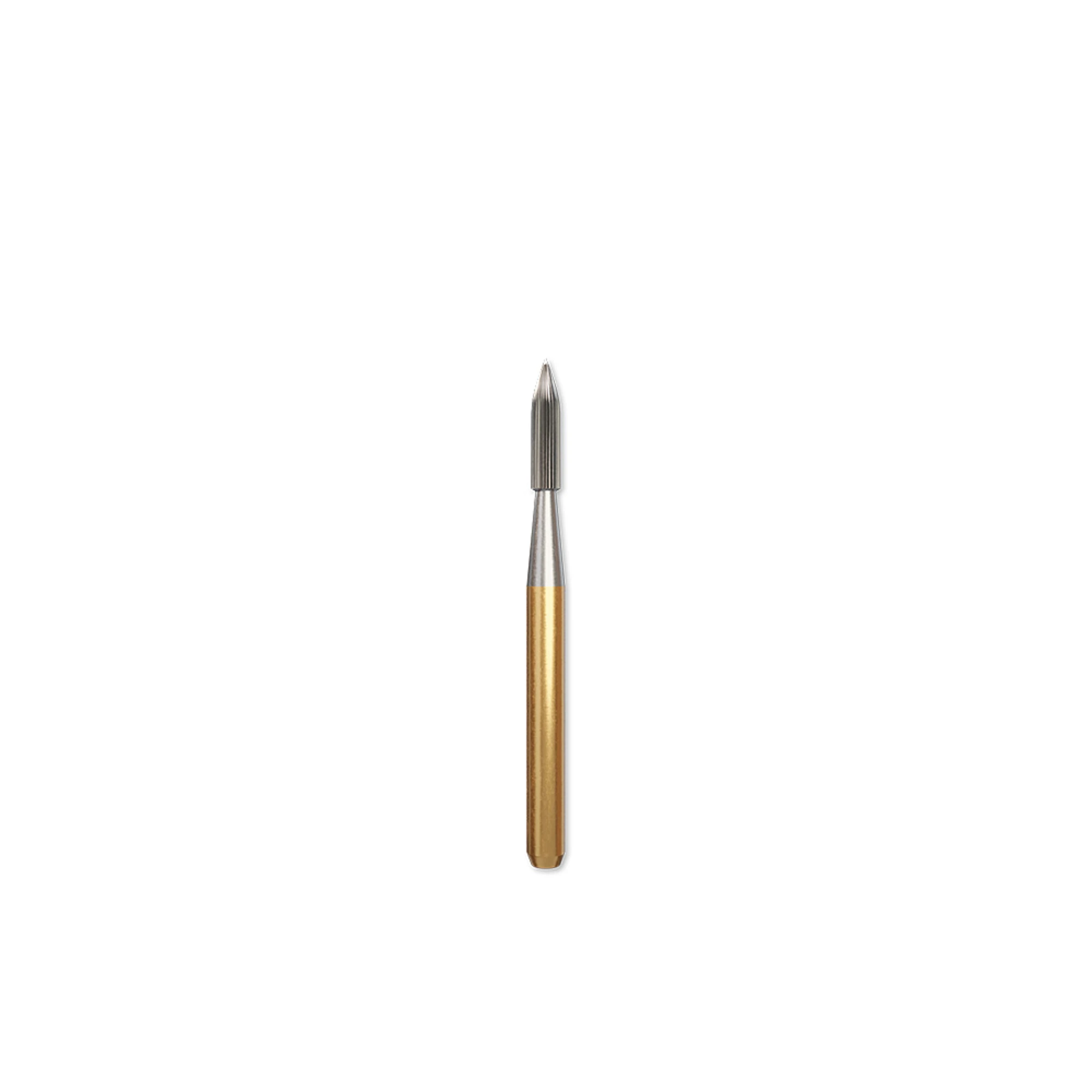 Alpen Carbide Trimming & Finishing Bur, FG, Needle, 30 Flutes, #9903, 1.2 mm, 5/Pk, R909903