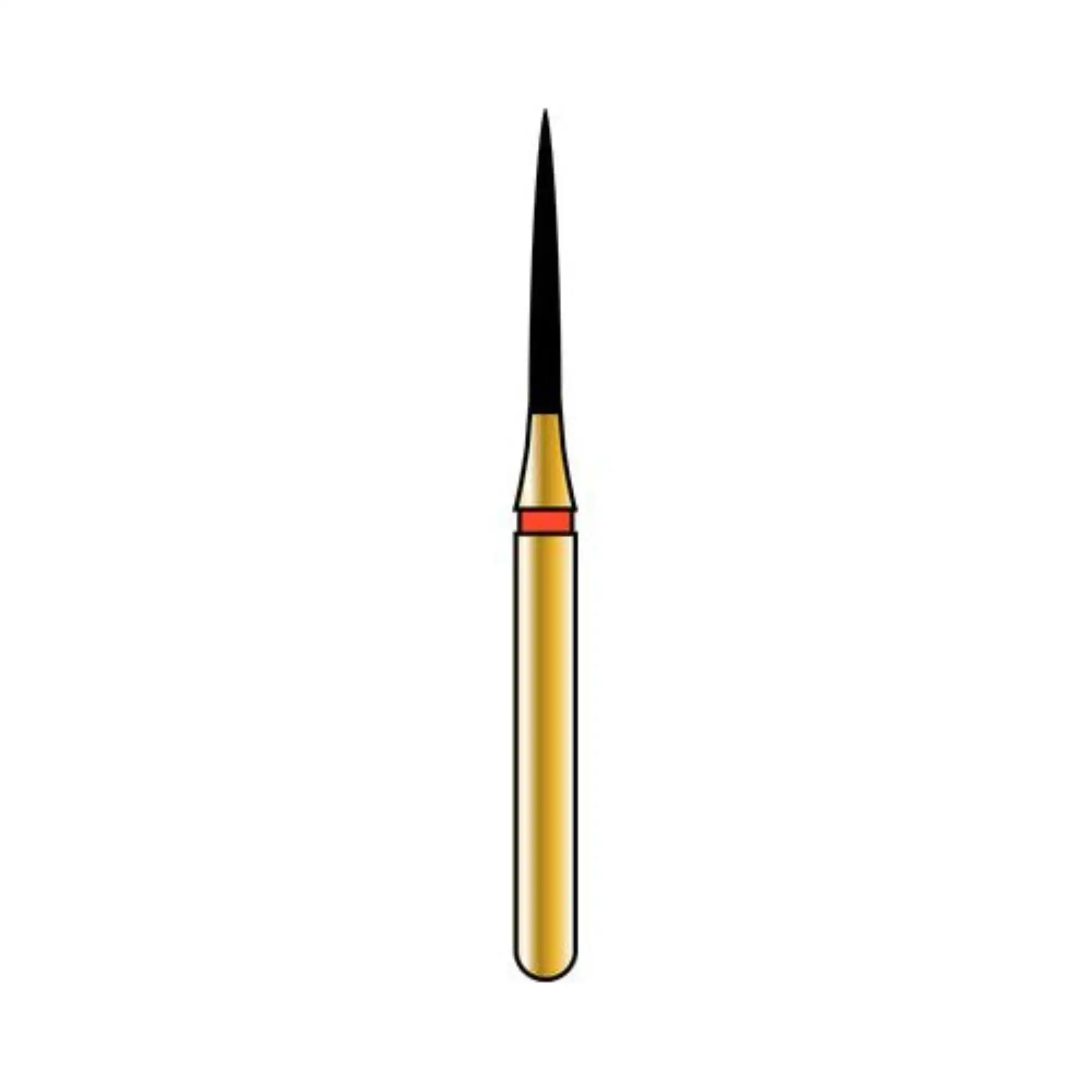 Alpen Multi-Use Diamond Bur, FG, Esthetic Finishing, #135-014, 1.4 mm, Ultra Fine, White, 5/Pk, R135UF014FG