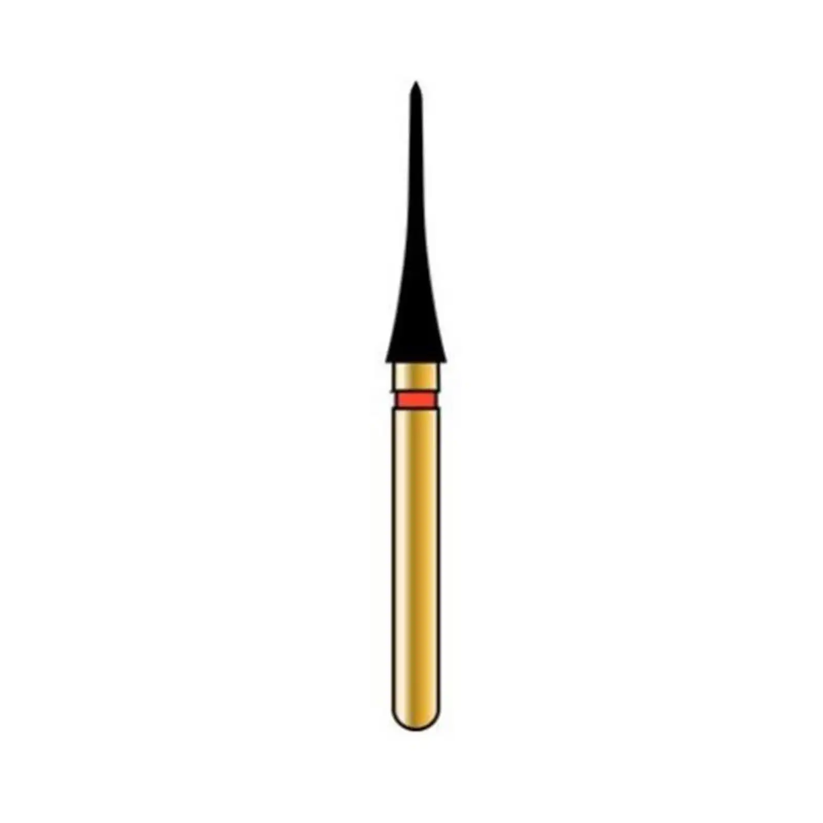 Alpen Multi-Use Diamond Bur, FG, Interproximal, #392, 2.1 mm, Extra Fine, Yellow, 5/Pk, R392EF021FG