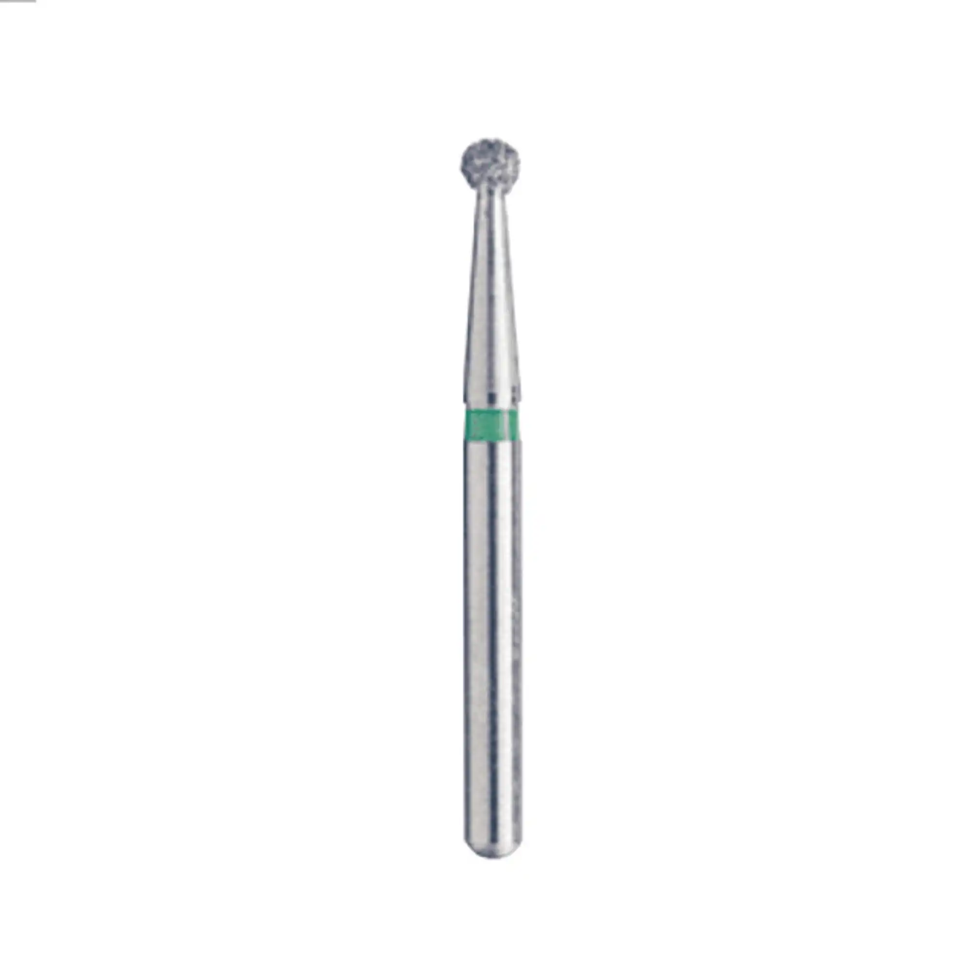 Alpen Multi-Use Diamond Bur, FG, Round #801, 1.2 mm, Coarse, Green, 5/Pk, R801C012FG