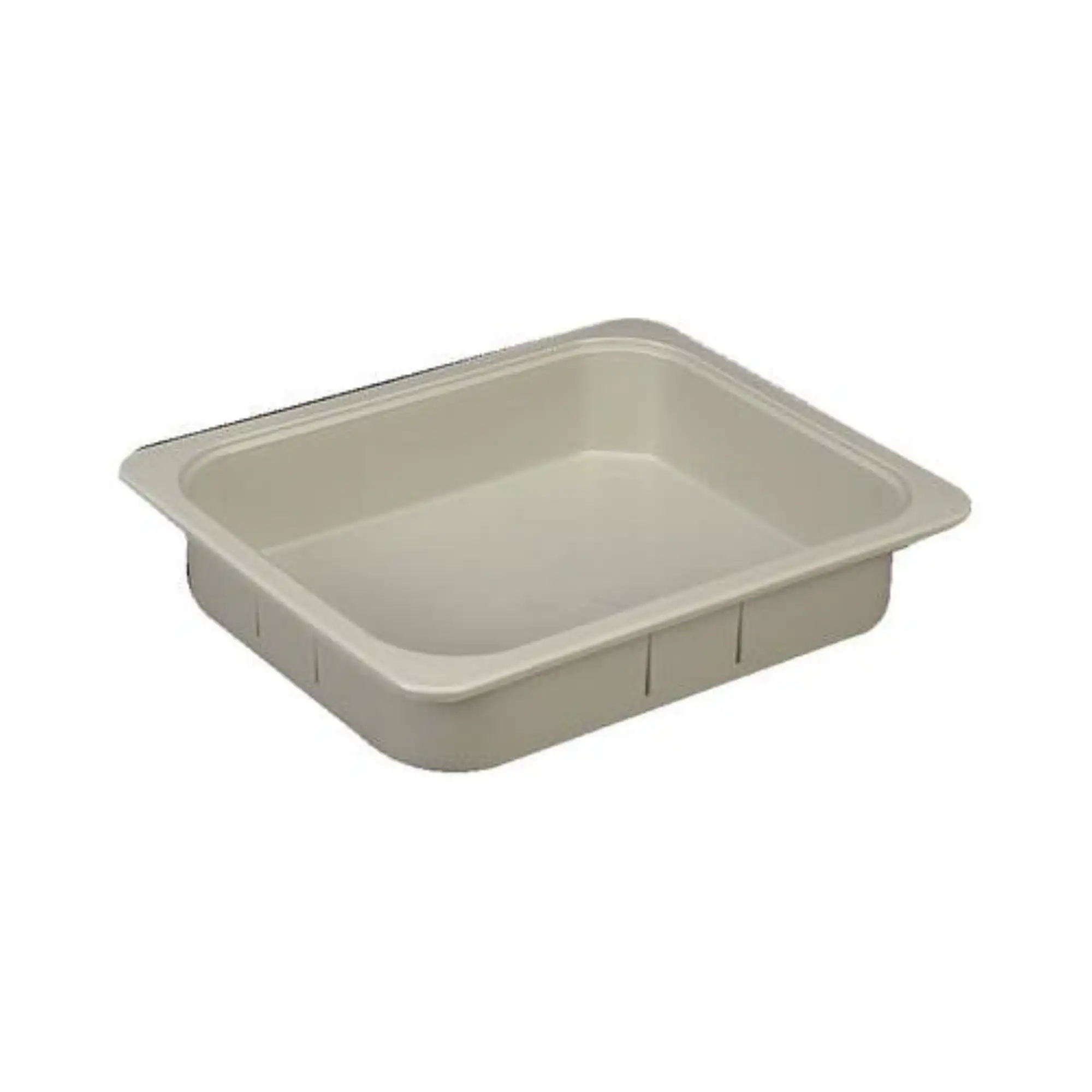 Plasdent Operation Tub, Gray, 9-3/8" x 11-1/2" x 2-5/8", with 3/4" Lip, Autoclavable, 500TB-9