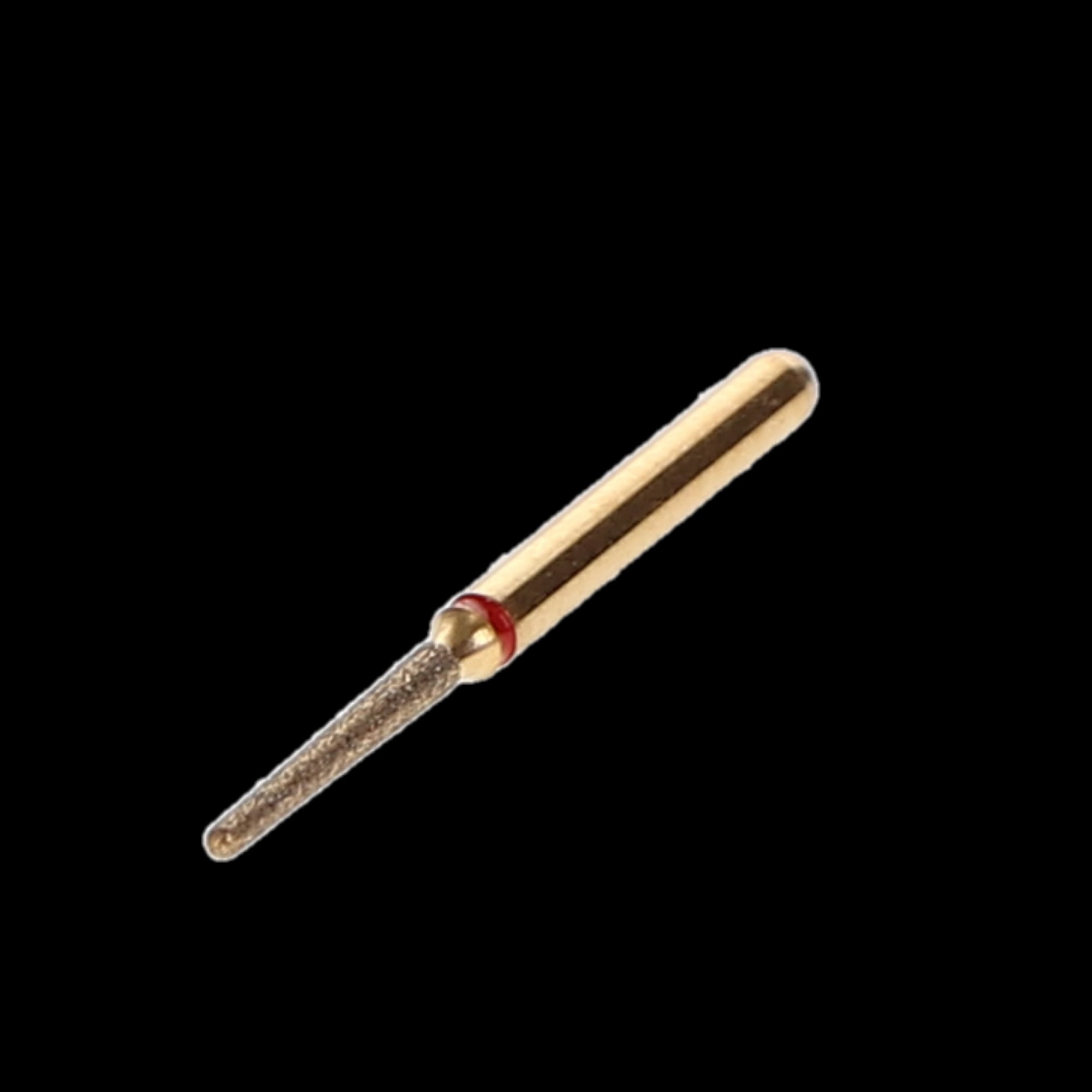 Alpen Multilayer Diamond Bur, FG, Tapered Round End, #856, 1.2 mm, Fine Grit, Red, 5/Pk, R856F012FG
