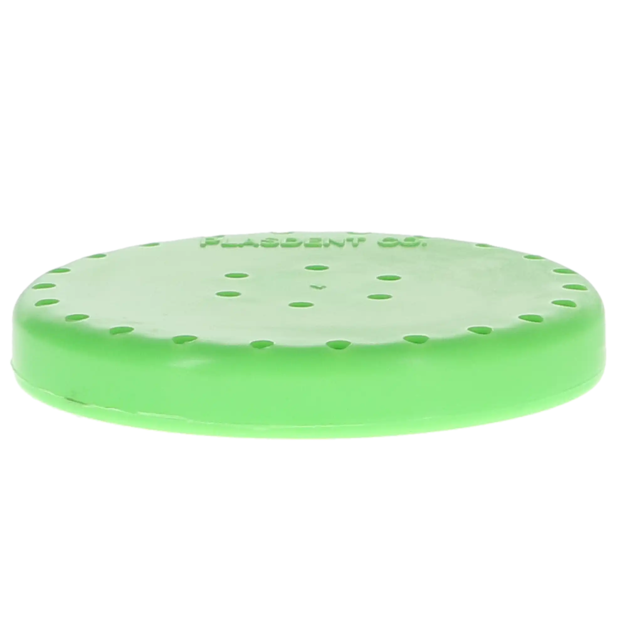Plasdent Magnetic Bur Block, Large Round, 28 Holes, Neon Green, 1/Pk, 400BLS-4