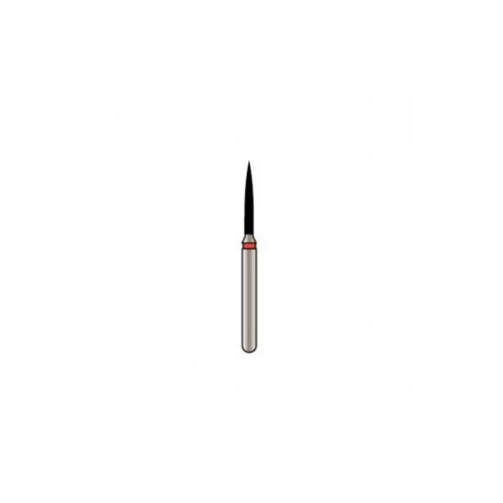 Alpen X1 Single-Use Diamond Bur, FG, Flame #862, 1.6 mm, Fine Grit, Red, 25/Pk, X862F016