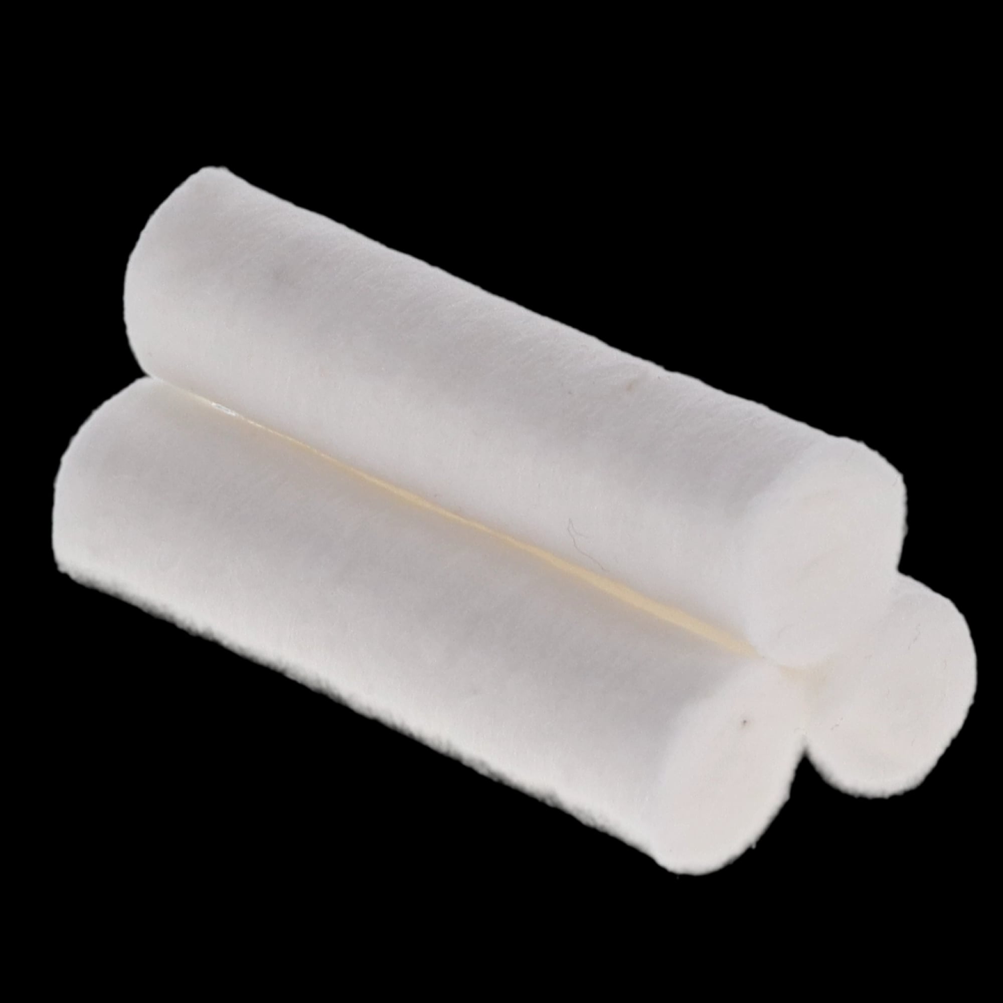 BeeSure Cotton Rolls #2 Medium, 1-1/2" x 3/8", Non-Sterile, 100% Cotton, 2000/Box, BE1820