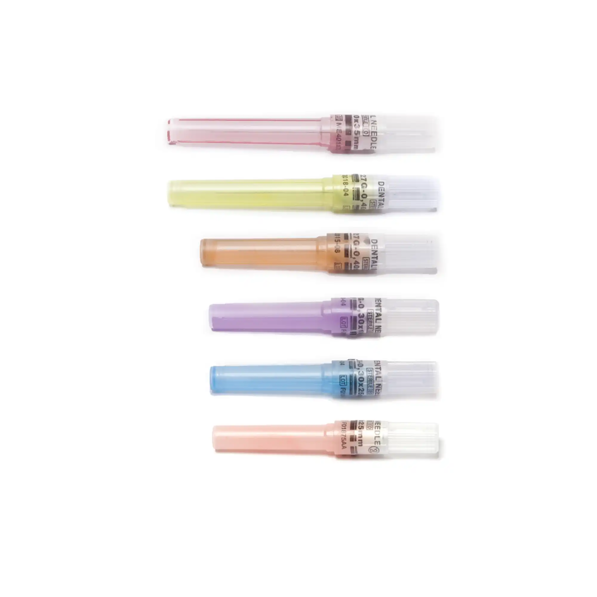 Quala Dental Anesthetic Needles, 30 Gauge, Short, 1", Blue, Pre-Threaded Plastic Hub, 100/Box, DP47830