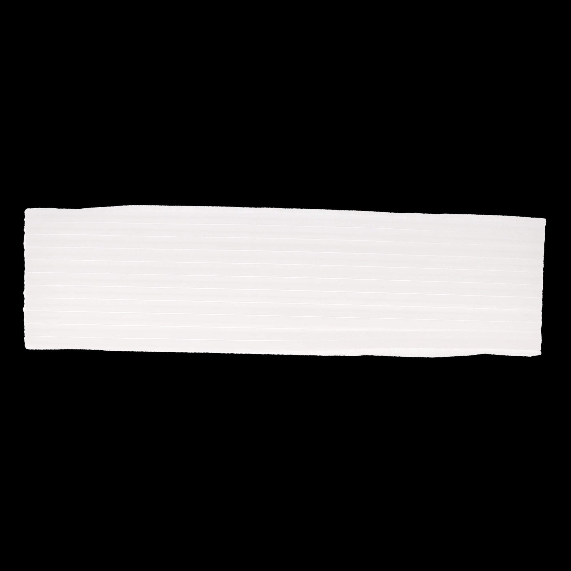 Quala Utility Wax Square Ropes, White, 55/Pk, 50094954