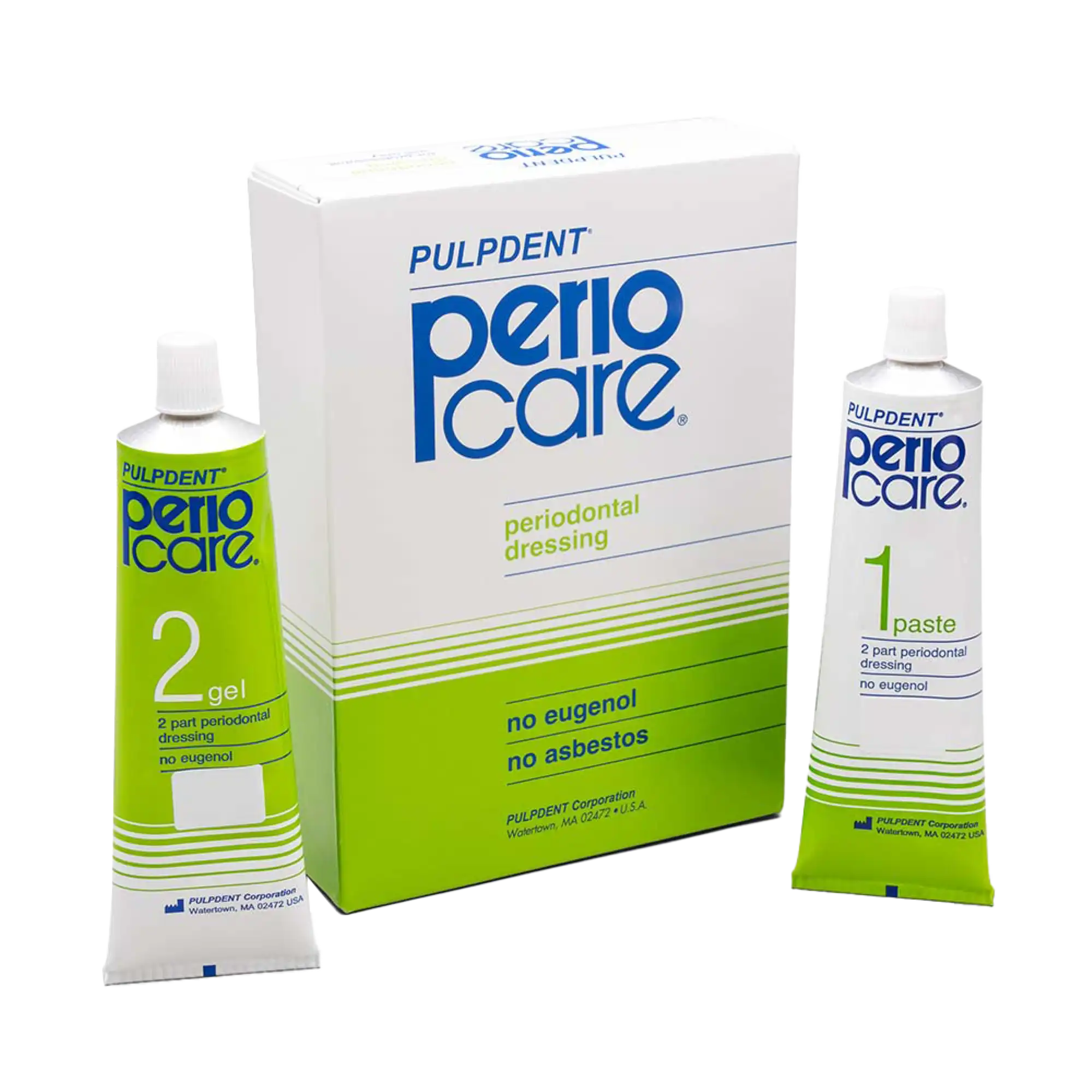 Pulpdent PerioCare Periodontal Dressing, Non-Eugenol 2-Paste Kit, 3 oz Paste & 3 oz Gel, PC