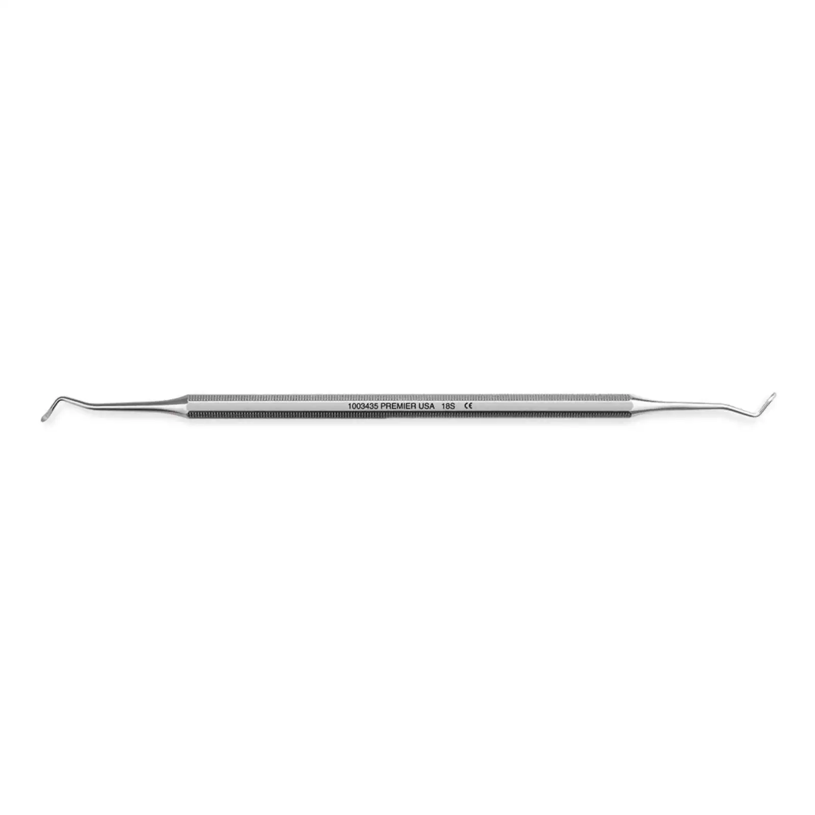 Premier Dental Excavator DE #18 (C23), Double-End, Octagonal Handle, 1003428