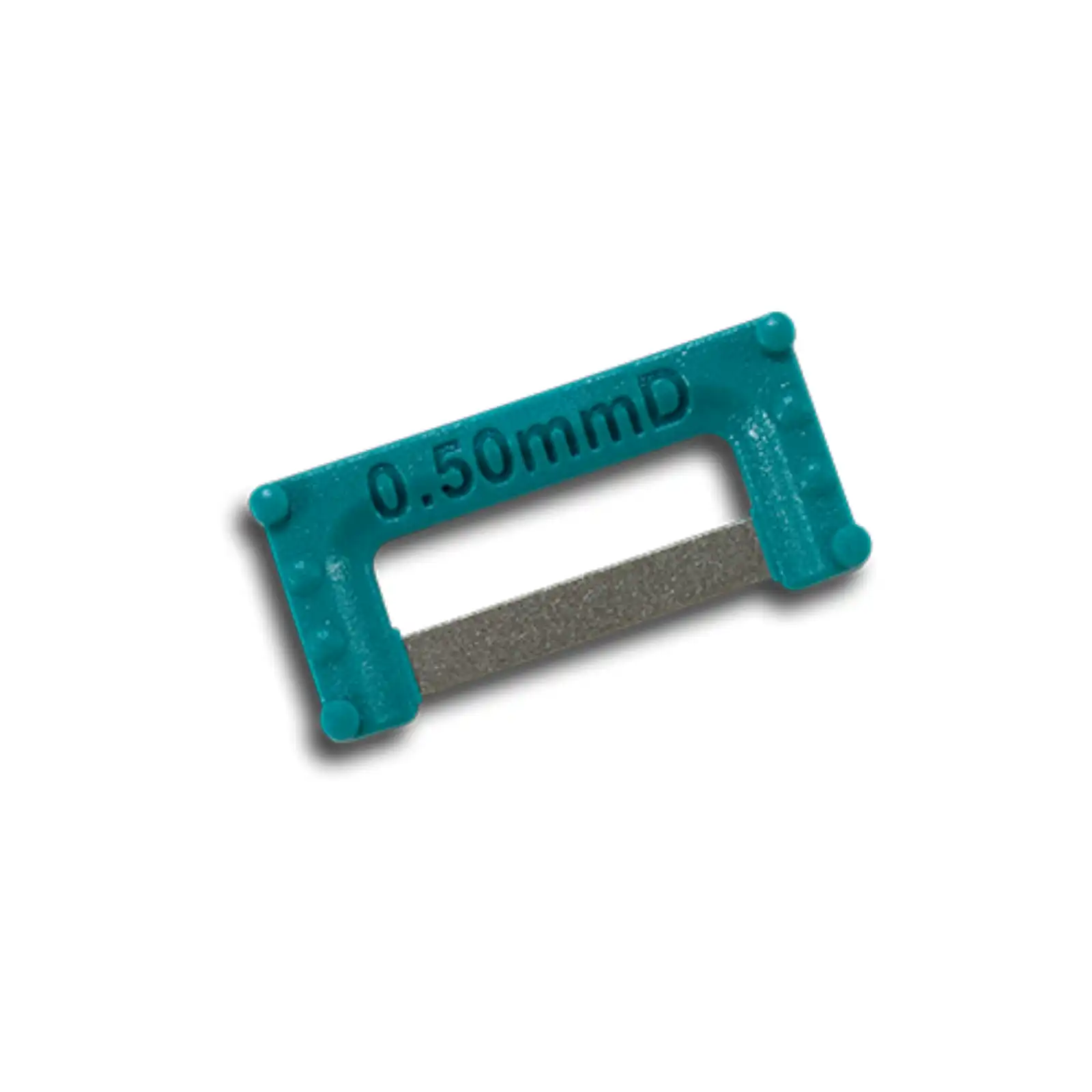 ContactEZ IPR Plus DS Widener Coarse Diamond Strip, Large, Teal, Double-Sided, 0.50mm, 32/Pk, 36932