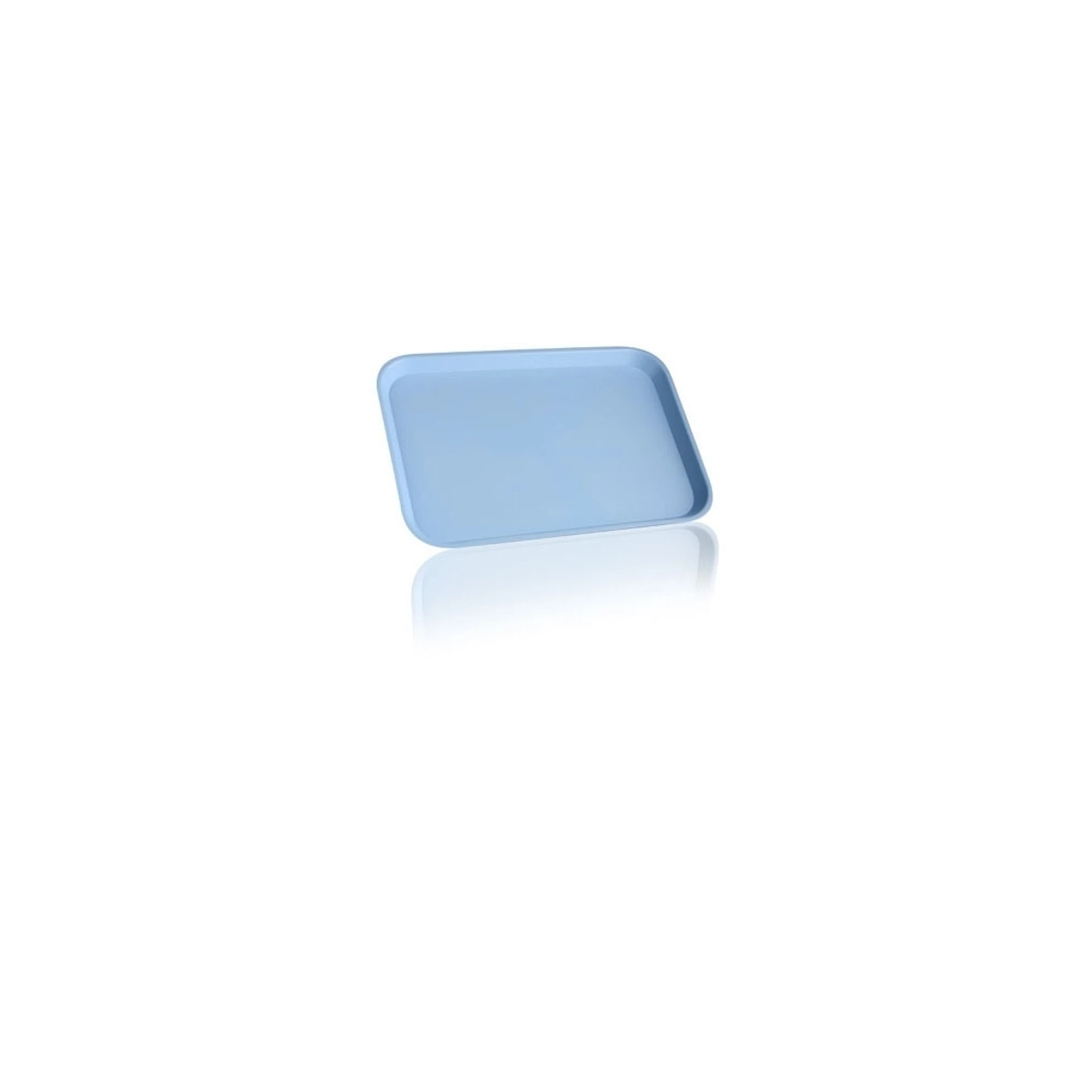 Plasdent Set-Up Plastic Flat Tray, Size E (Midwest), Green, 15" x 10-1/2" x 7/8", 1/Pk, 300EF-4