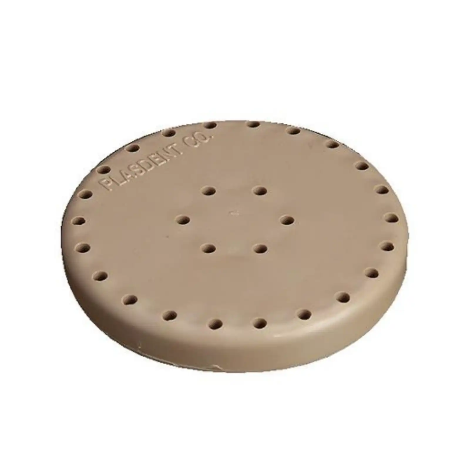Plasdent Magnetic Bur Block, 28-Hole, Large Round, Beige, 1/Pk, 400BL-7