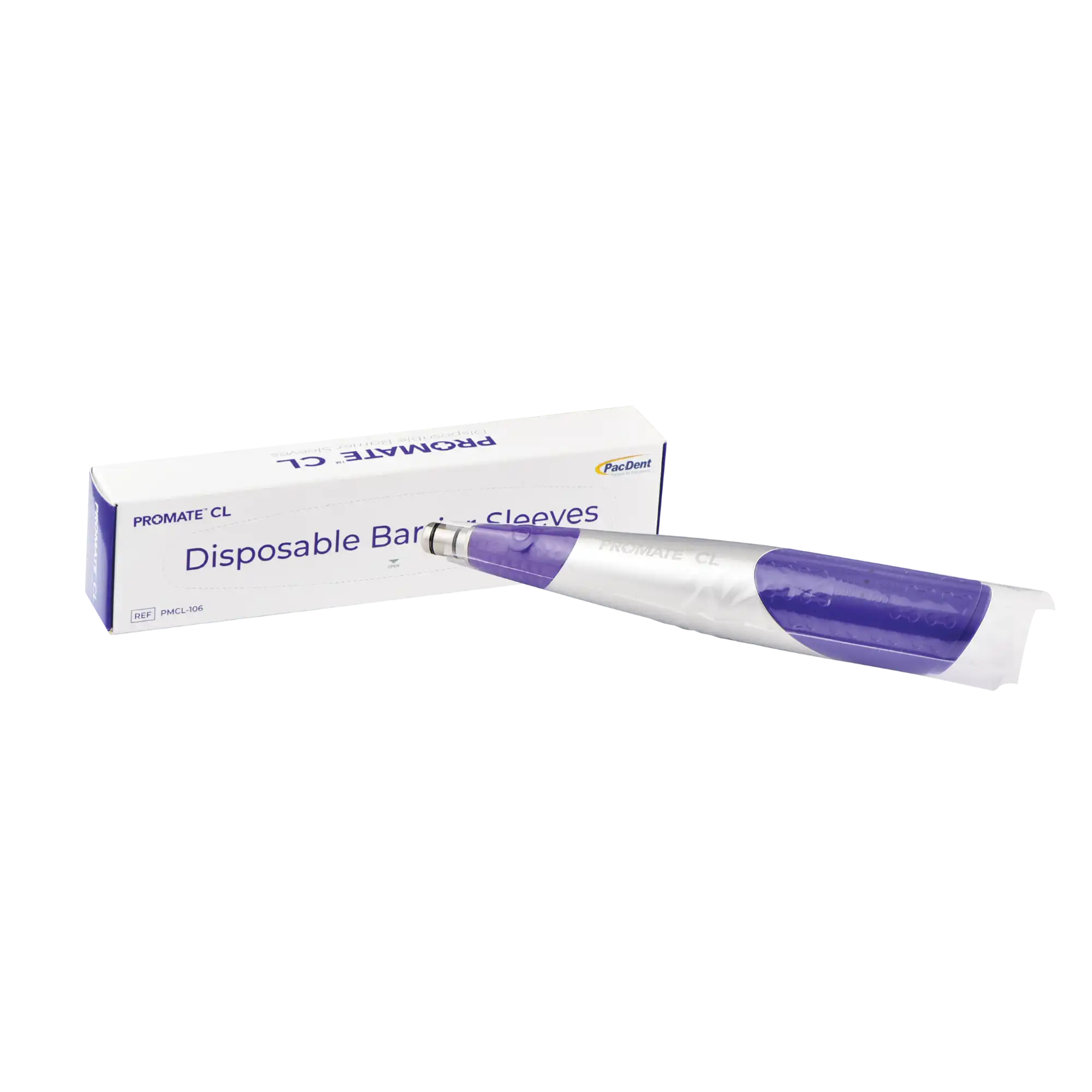 ProMate CL Cordless Hygiene Handpiece Barrier Sleeves, Disposable Polyethylene, 500/Box, PMCL-106