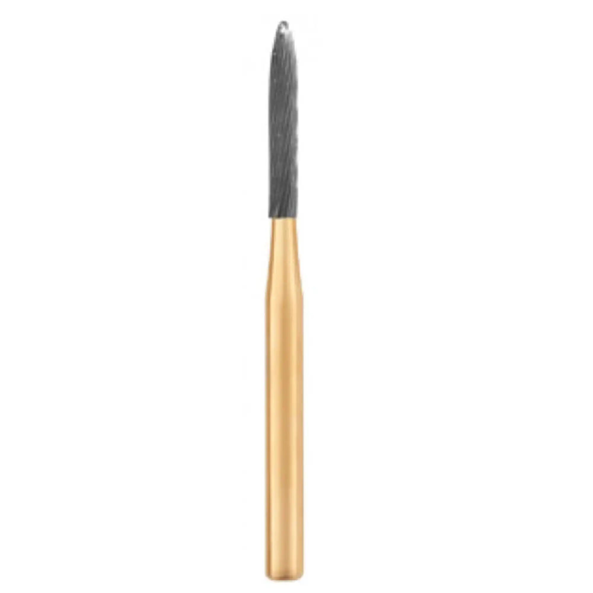 SS White Trimming & Finishing Carbide Bur, 12-Blade, Friction Grip, Long Flame #48L-010, 1.0mm Head, 5/Pk, 14390-5