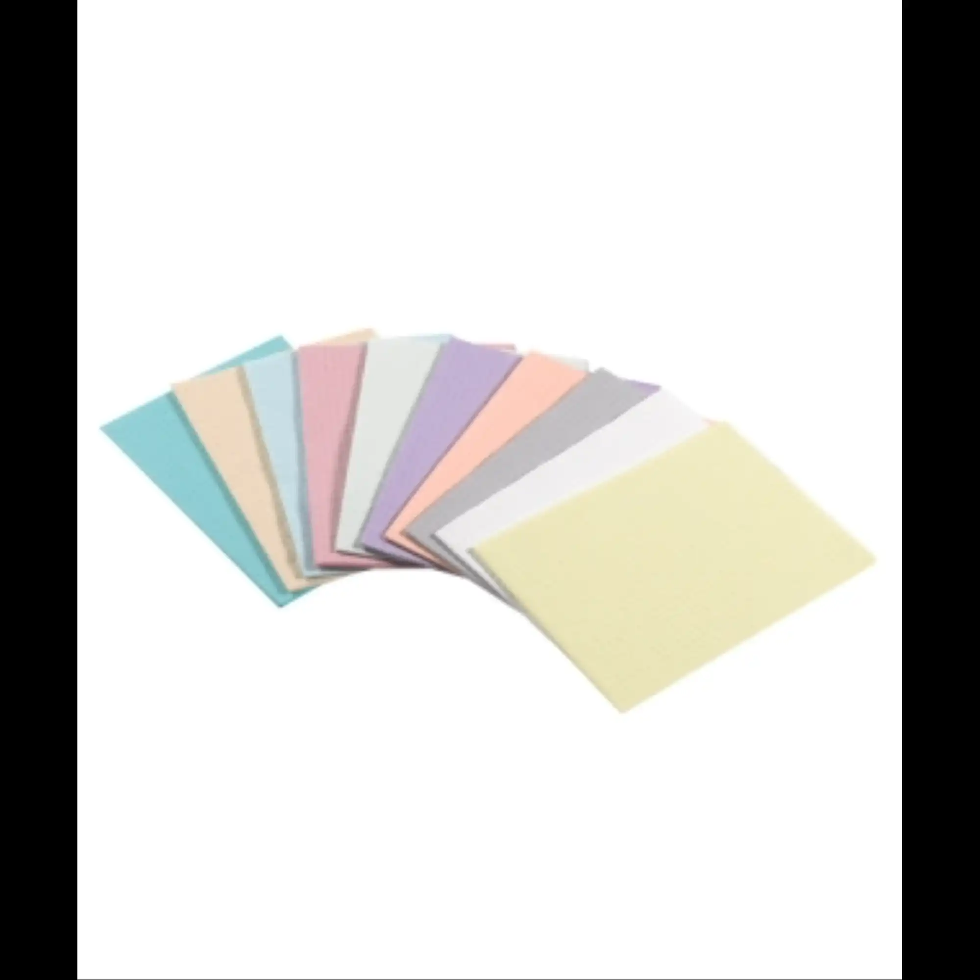 Crosstex Advantage Patient Bibs, 2-Ply Paper/1-Ply Poly, 13" x 18", Peach, Vantage Fold, 500/Case, WEXAPE