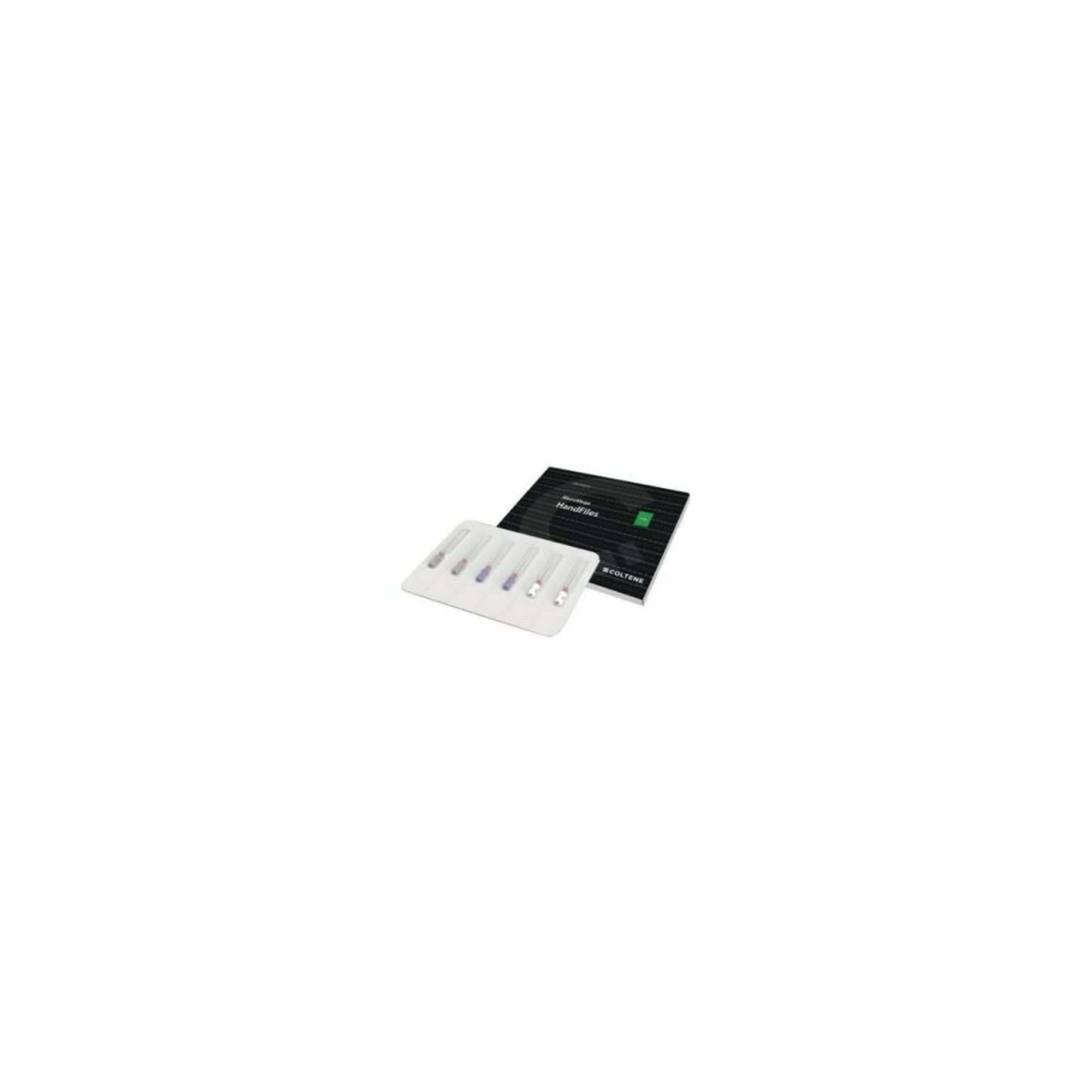 MicroMega B6 K-Files, Stainless Steel, #15-40 Assorted, 25mm, 0.02 Taper, Sterile, 6/Pk, #60029841
