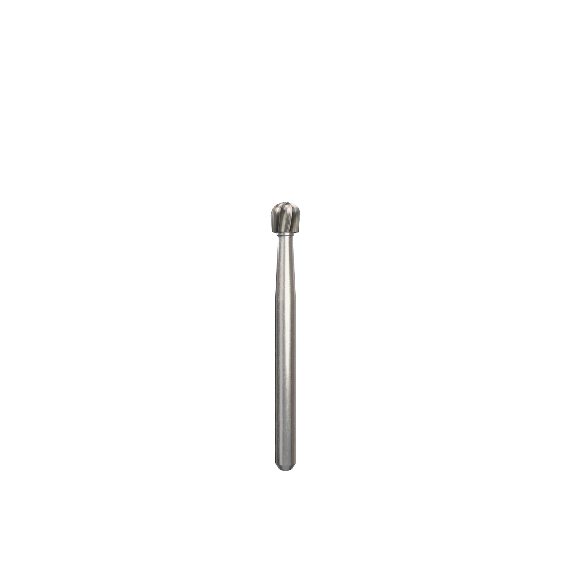 Alpen Carbide Bur FG #7, Round, Friction Grip, 2.1 mm Diameter, 10/Pk, R100007