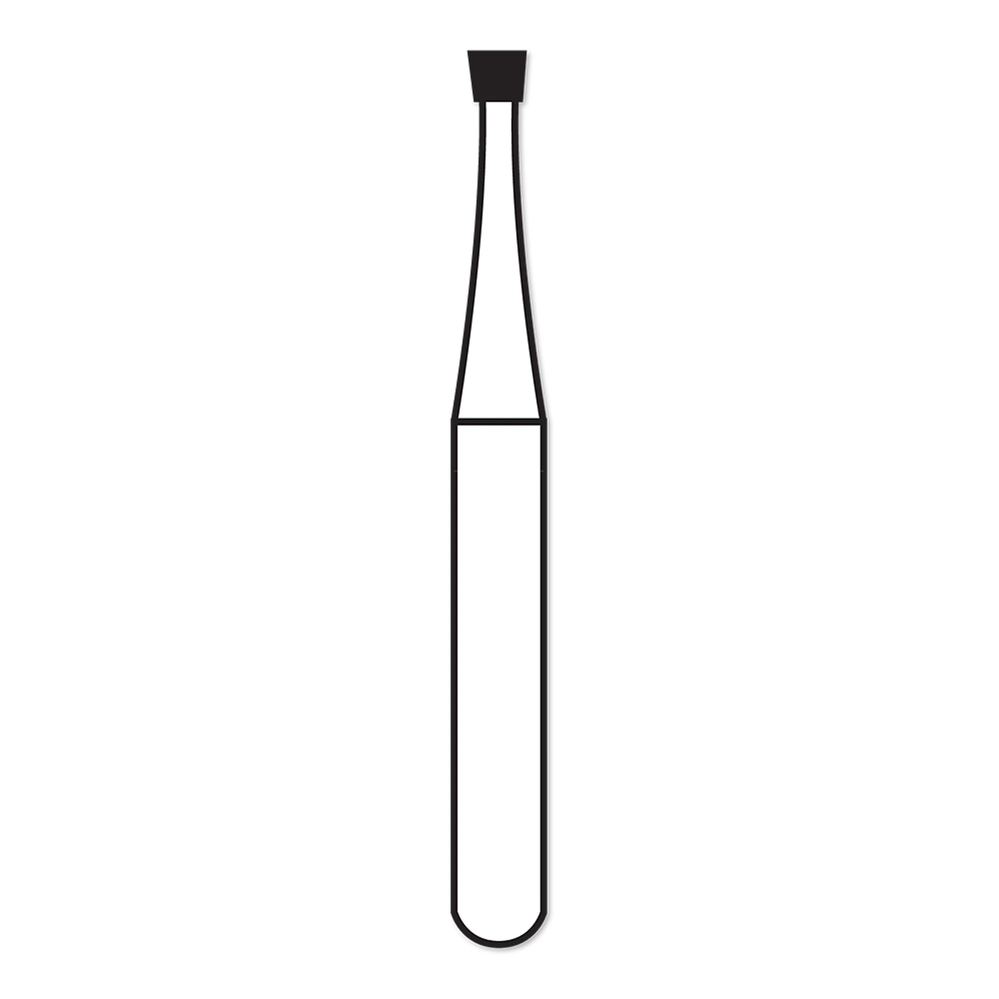 Coltene Alpen Carbide Operative & Surgical Bur, RA #37 Inverted Cone, 1.4 mm Diameter, 10/Pkg, R200037