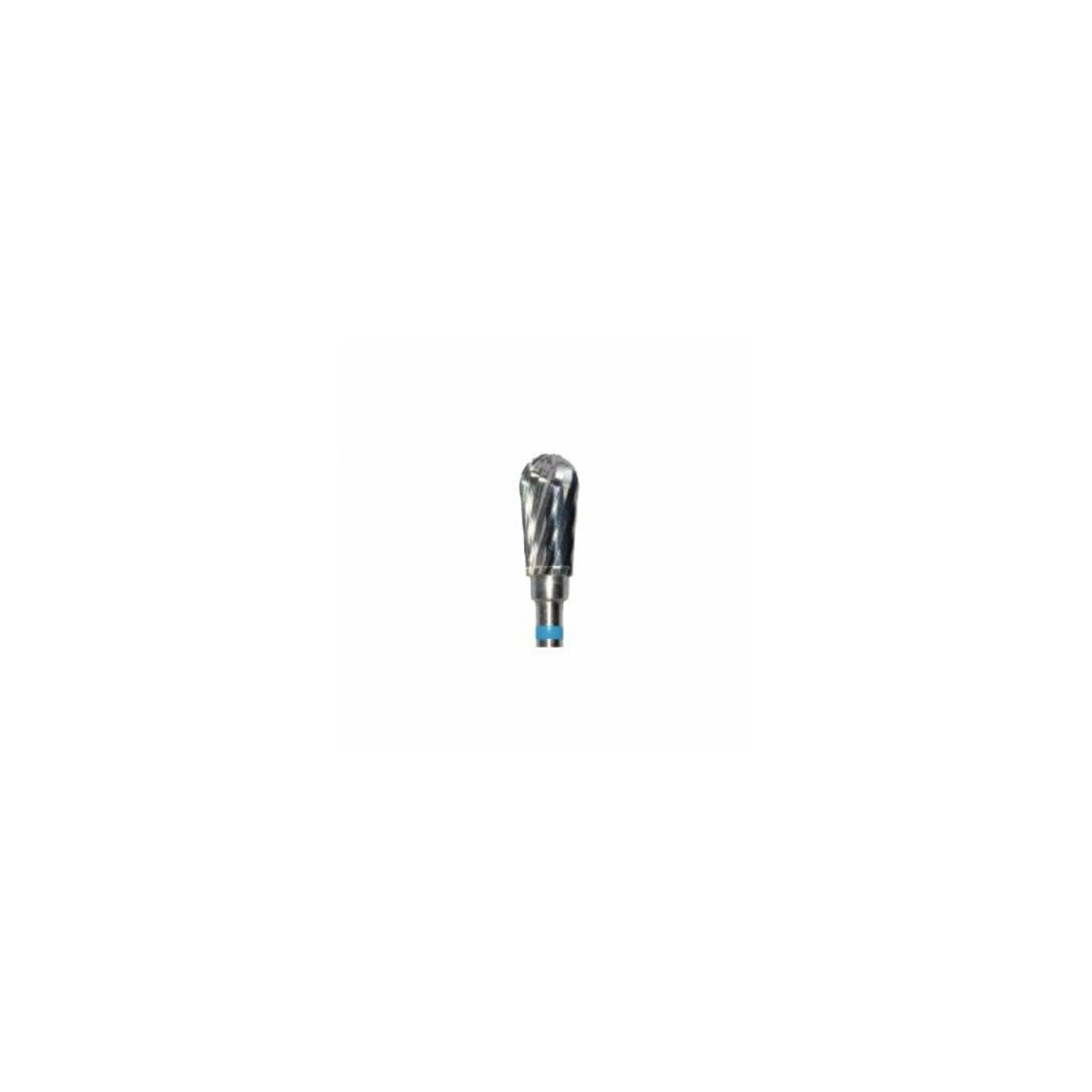 Meisinger HM77-050-HP Lab Carbide Bur, Acrylic Pear, Plain Cut, Medium, 5.0 mm Diameter, Handpiece, 1/Pkg