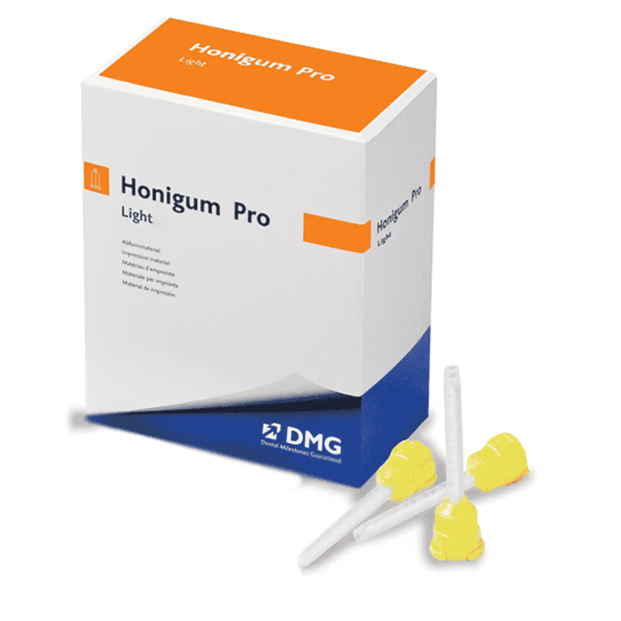 Honigum Pro Light Body Automix Impression Material, 50 ml Cartridges, 2/Box with 10 Automix Tips, 989831