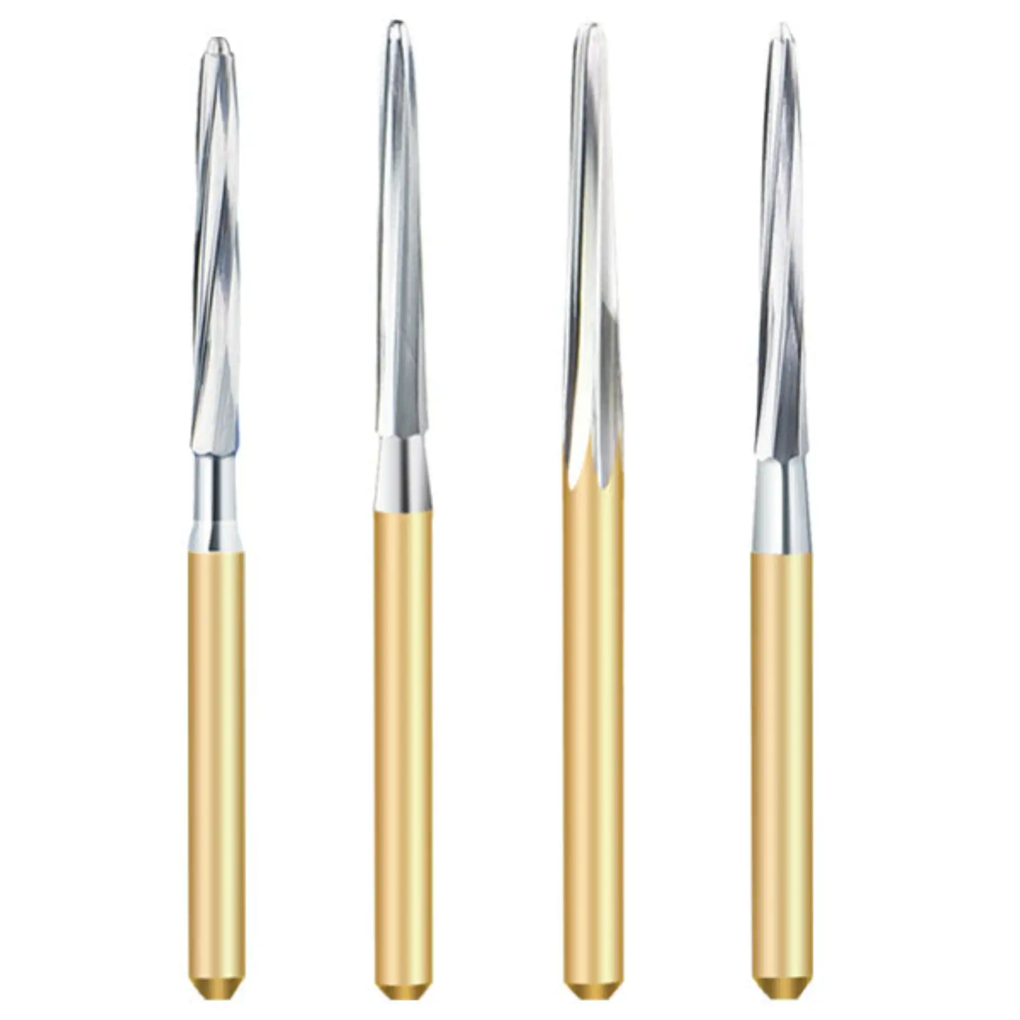 Pac-Dent FG 152EZ Endo Access Burs, Non-Cutting Safe-End Tip, Friction Grip, 1.4 mm, 3/Pk