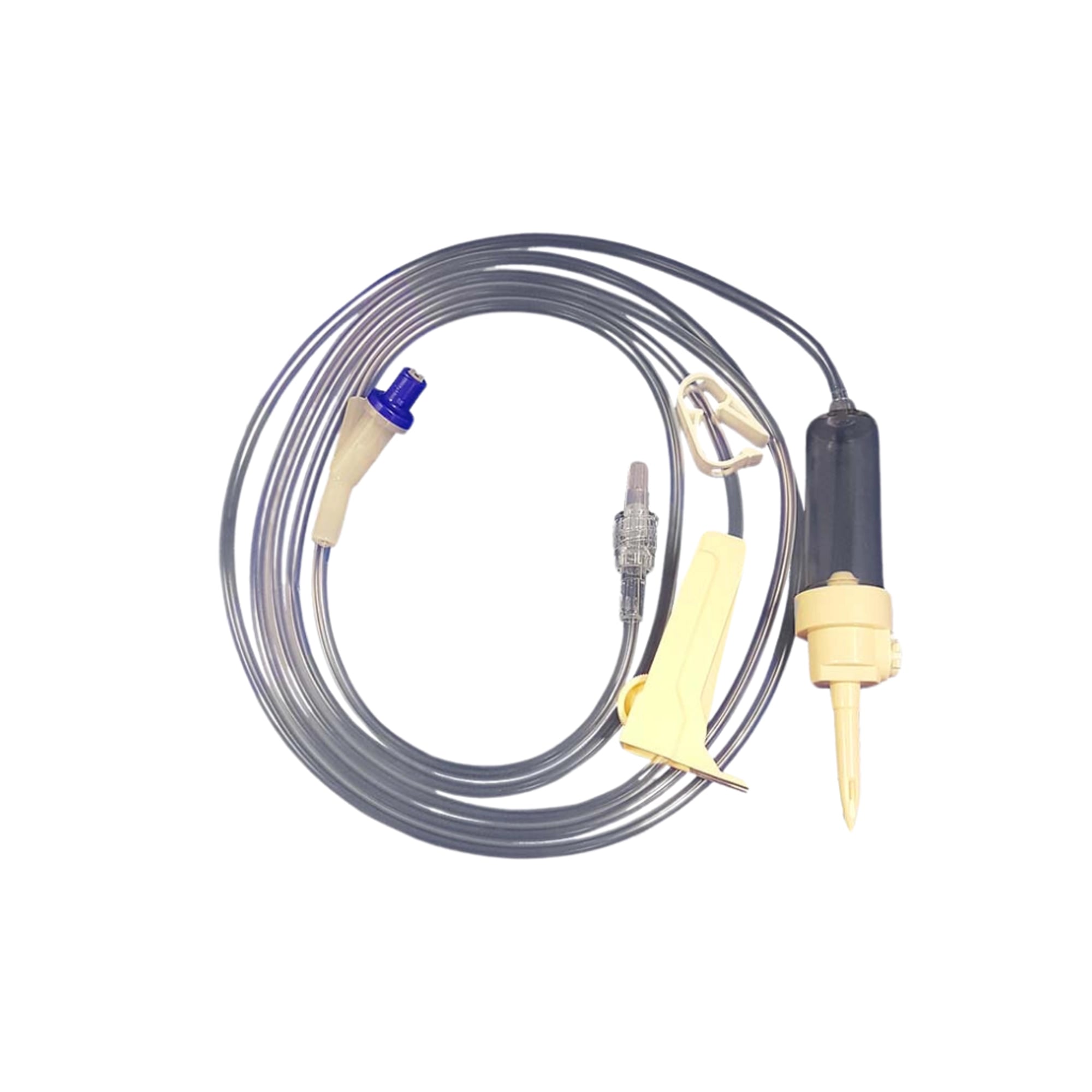 Exel IV Administration Set, 15 Drops, Combination Vented/Non-Vented, Needle-Free (Y) Injection Site, Option Lock, 78" Tubing, 50/Case, 27086