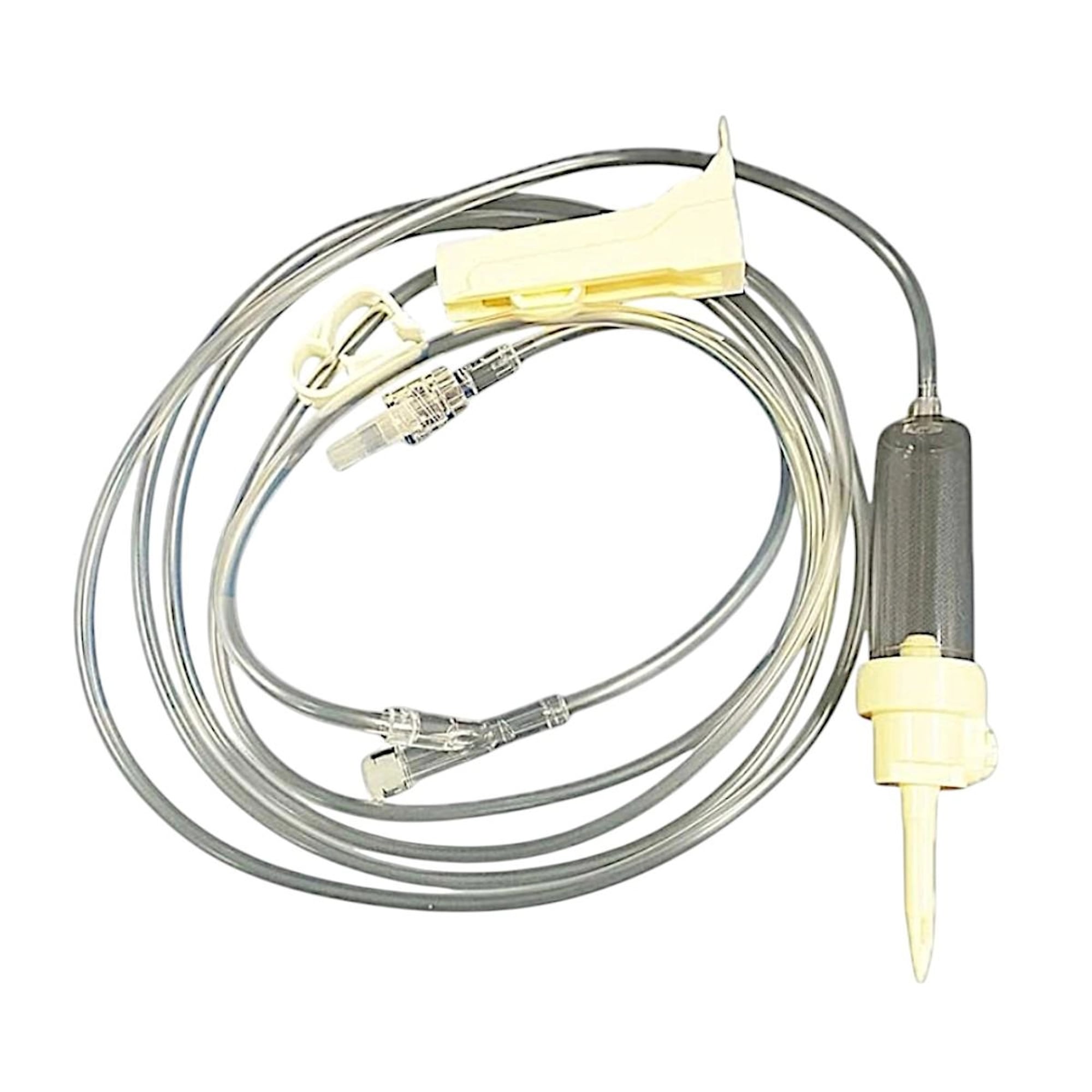 Exel IV Administration Set, Vented/Non-Vented, 15 Drops/mL, Luer Slip, 78" Tubing with Y-Injection Site, 50/Case, 29081