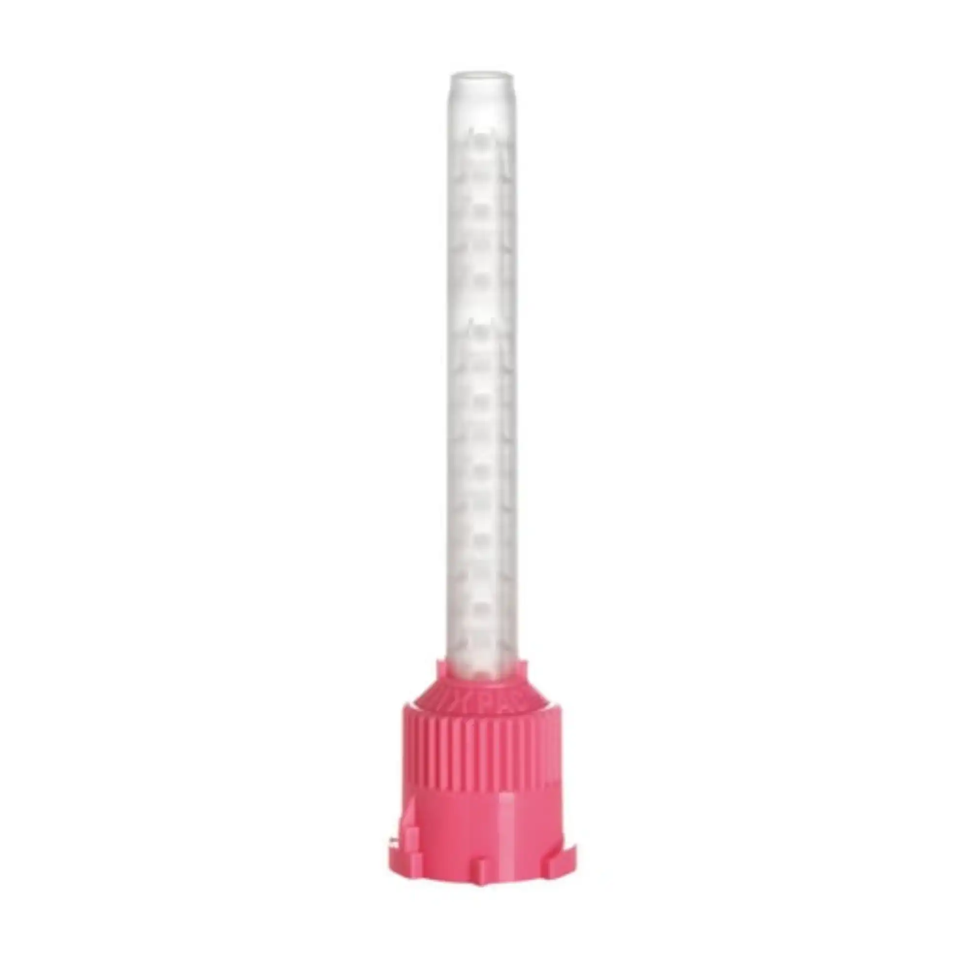 Hexa HP Mixing Tips, 1:1 / 2:1, Medium (5.4 mm), Pink, 48/Pack, For 50 ml HP-Style Impression Material Cartridges, SLZ-102395