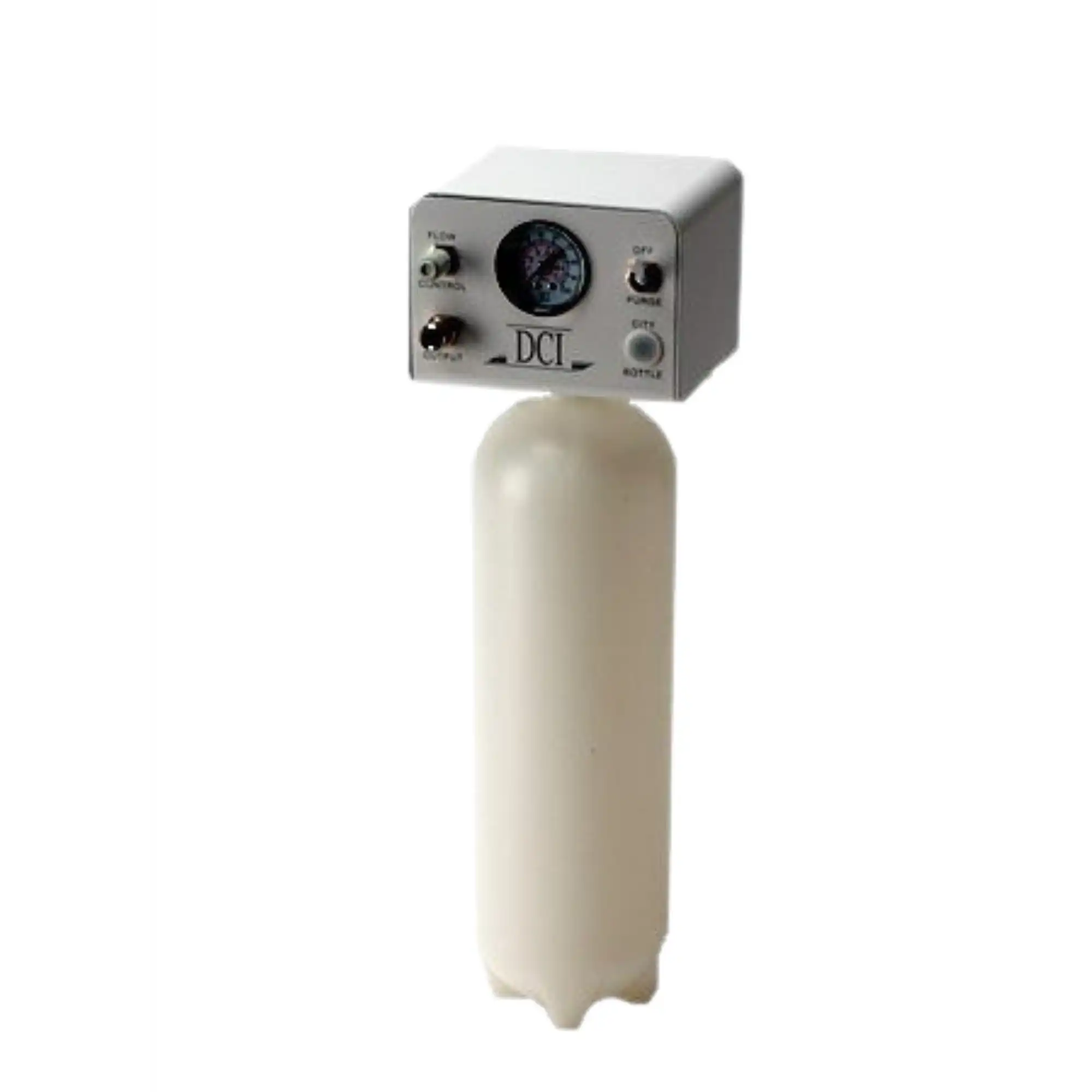 DCI International Asepsis Self-Contained Standard Single Water System, 2-Liter Bottle, Metal Cover, 8183