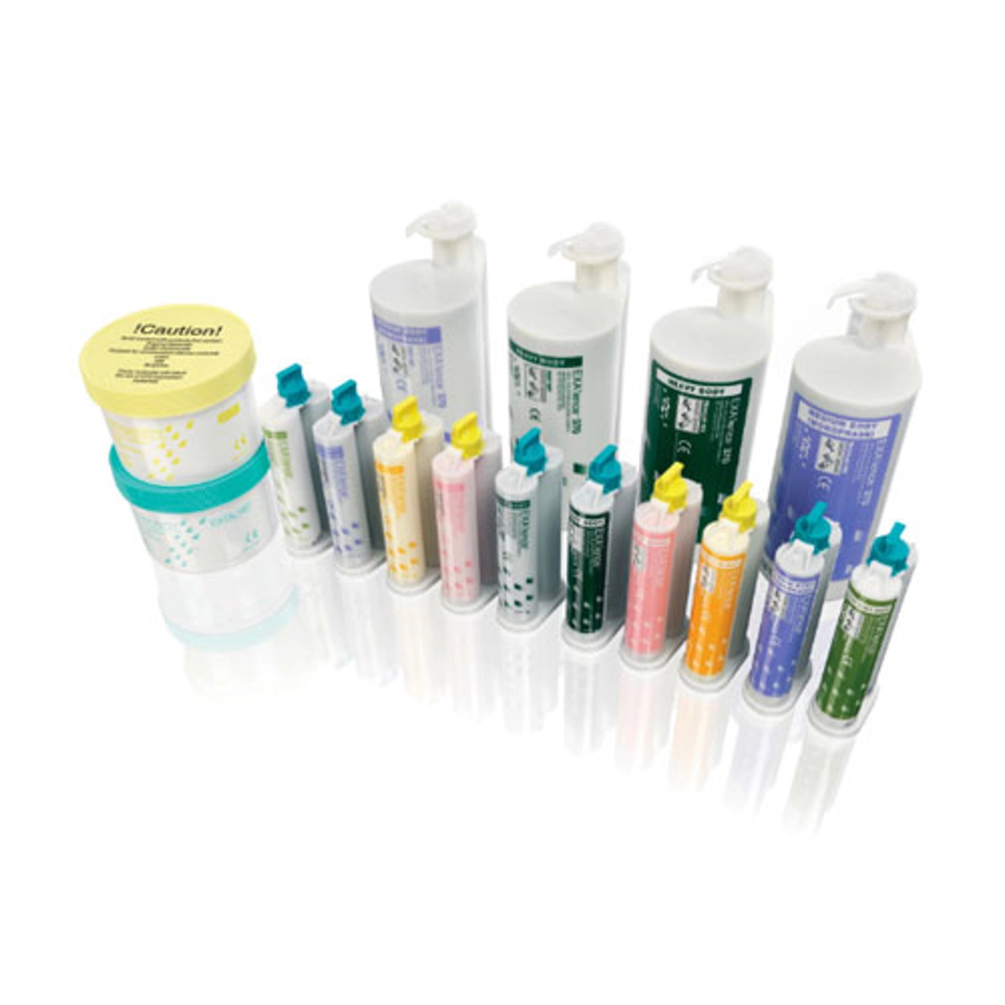 GC America EXA'lence VPES Impression Material, Fast Set, Heavy Body, Bulk Refill, 48 mL Cartridges, 32/Pkg, No Tips