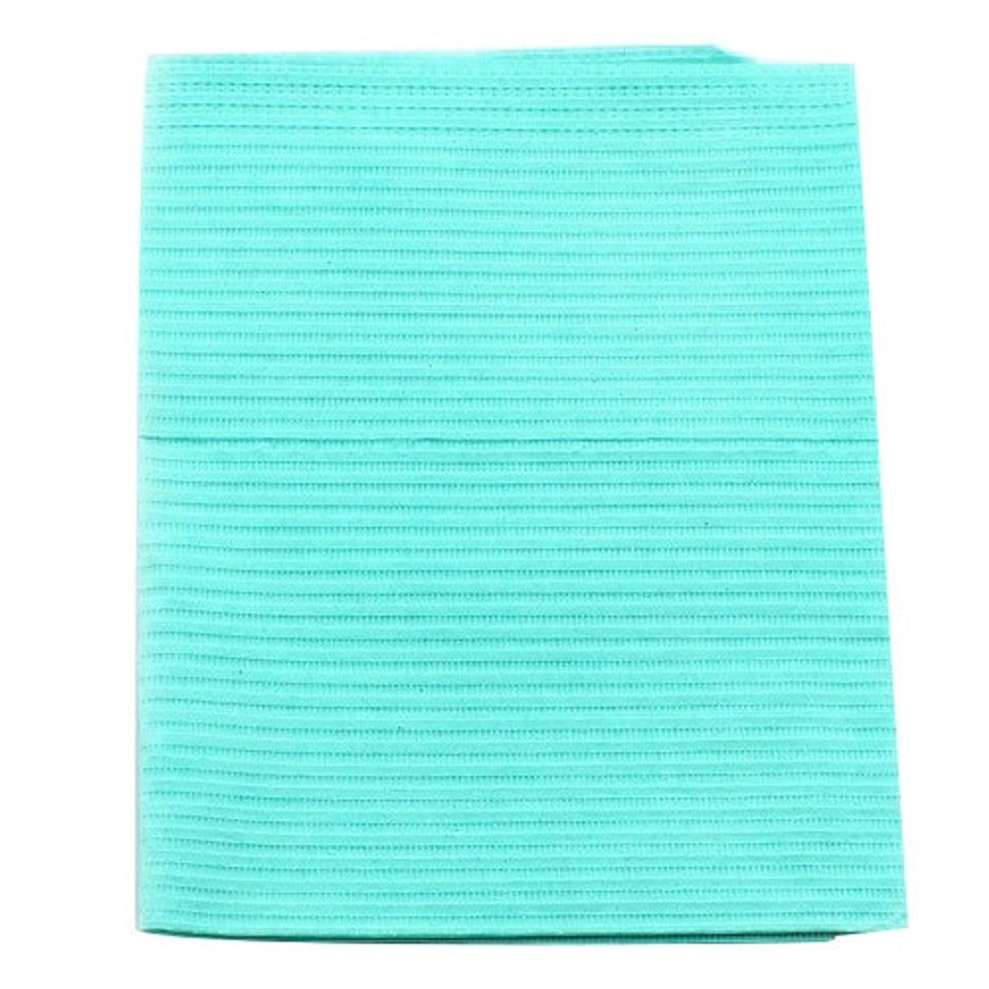 Crosstex ProBack Extra Heavy Patient Bibs, Aqua, 19" x 13", 500/Case, WEPBAQ