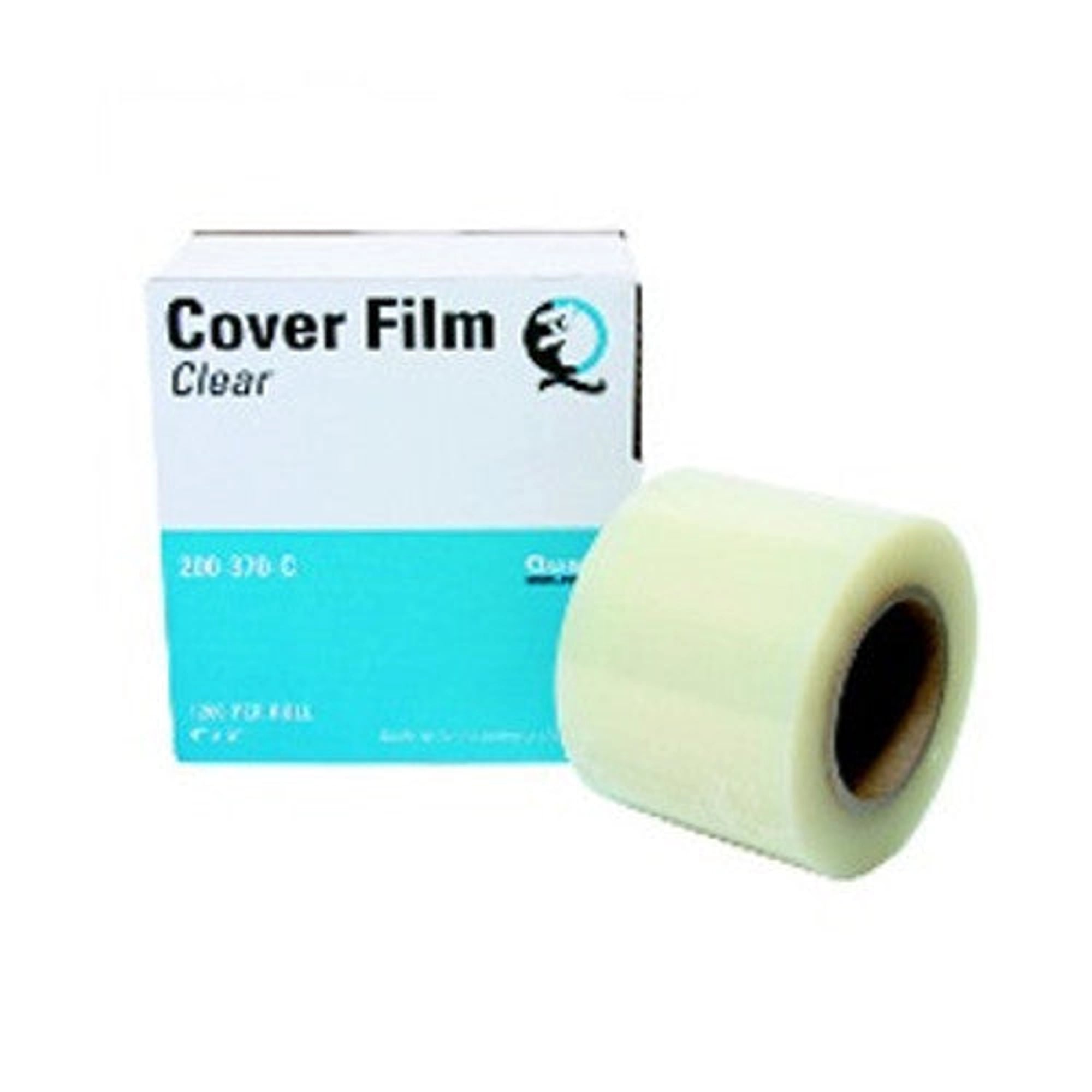 Quala Cover Film Clear Surface Barrier Film, 4" x 6" Sheets, Roll of 1200, 200-370-C
