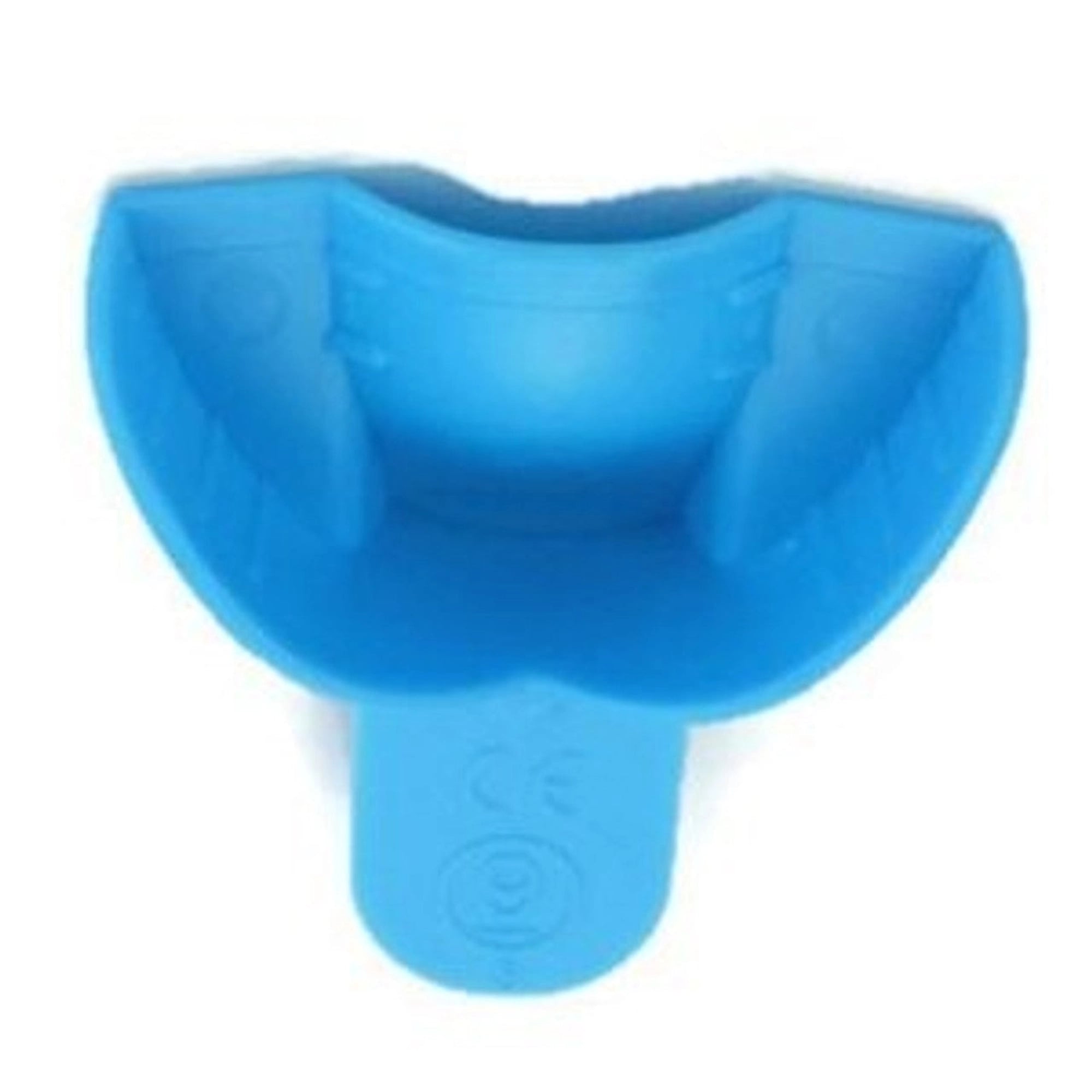 Quala #9 Disposable Non-Perforated Upper Anterior Plastic Impression Tray, 12/Pk, QIT9ANTUP-NP