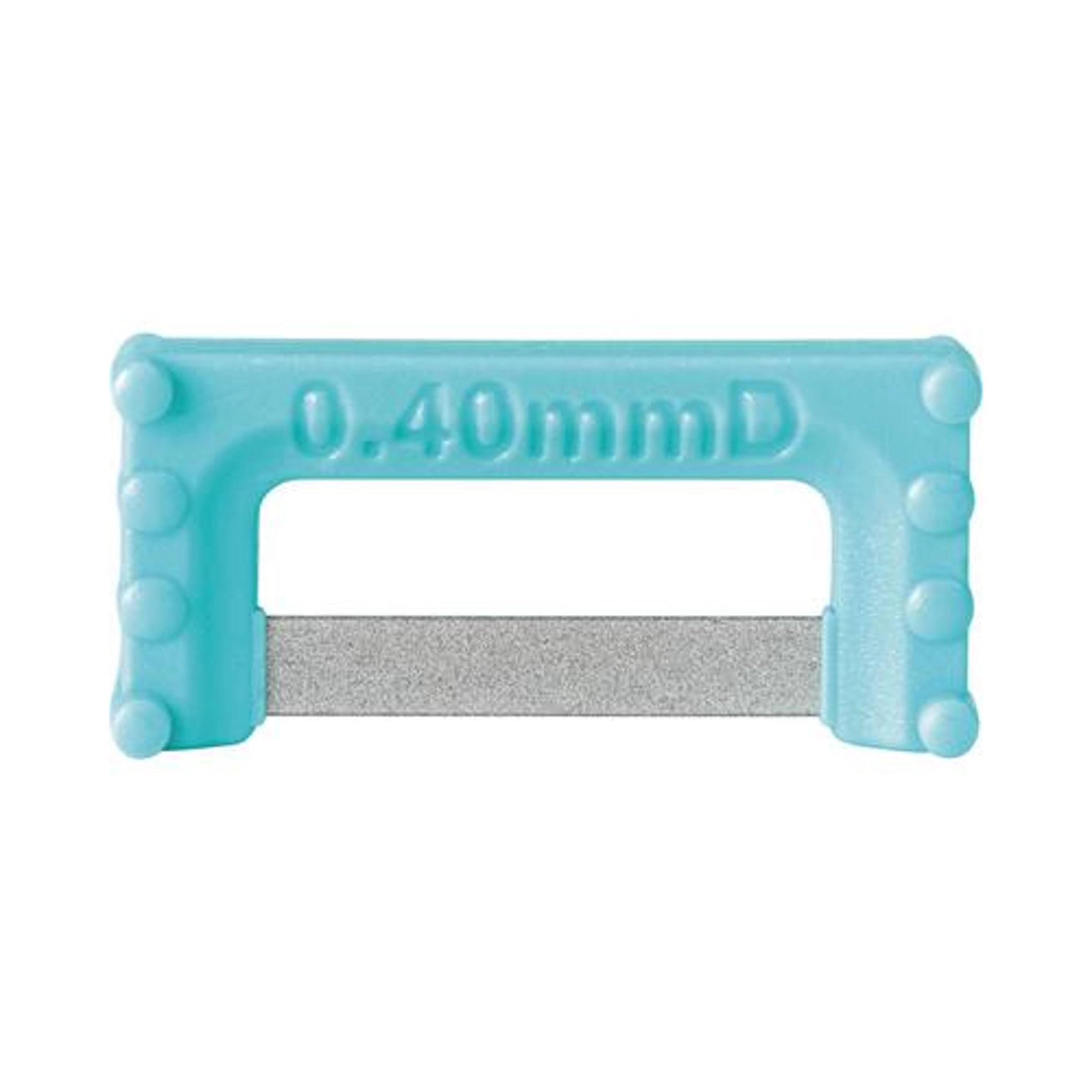 ContactEZ IPR Plus Aqua Double-Sided Widener Coarse Diamond Small Strips, 0.40mm, 8-Pack