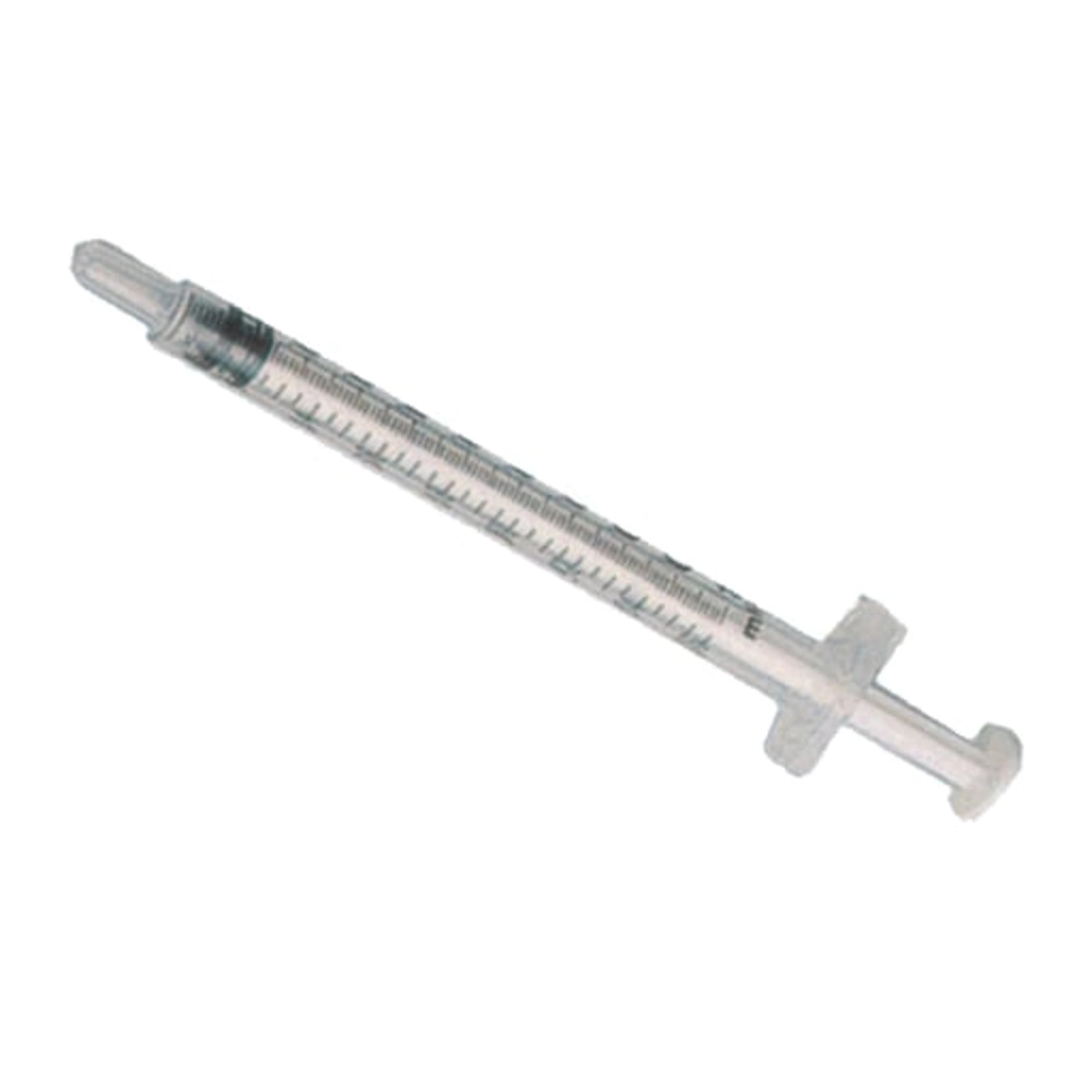 Exel Tuberculin Syringe Only, Luer Slip with Cap, 1cc, Sterile, 100/Bx, 26048