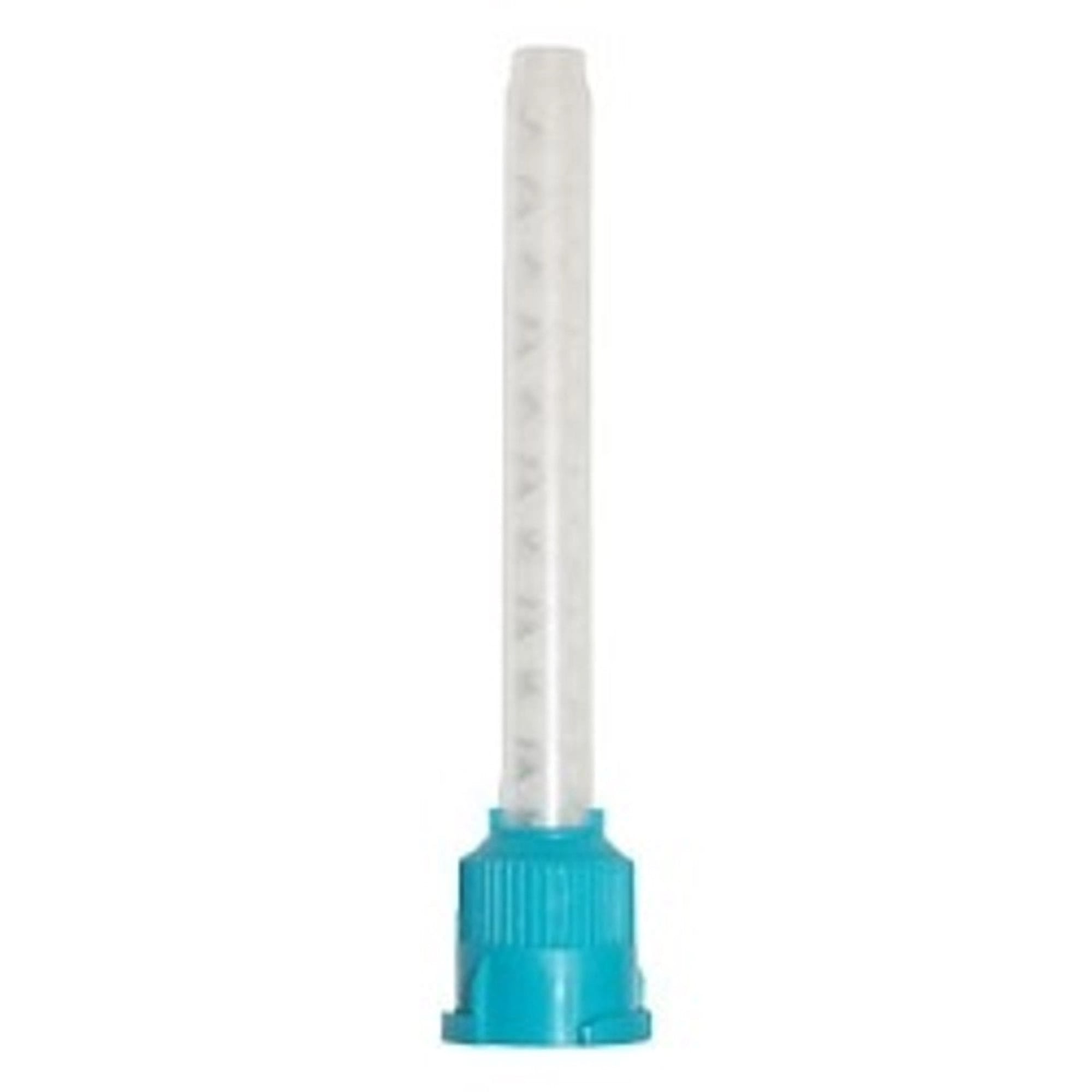 ProAdvantage Teal T-Mixer Style Mixing Tips, 6.5mm, Large, 48/Pk