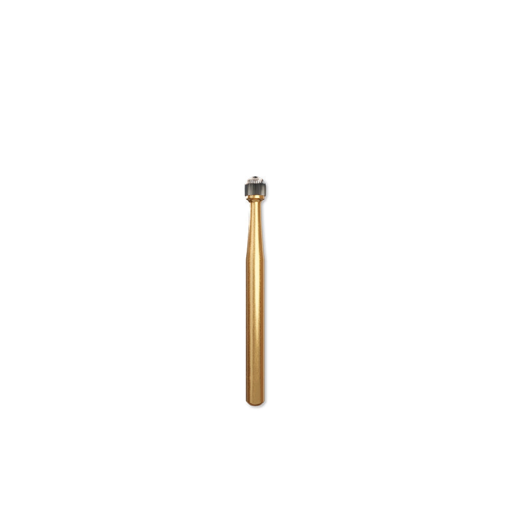 Coltene Whaledent Alpen FG #9006 Round Finishing Carbide Bur, 30 Flute, 1.8 mm Head Diameter, Friction Grip, Pack of 5