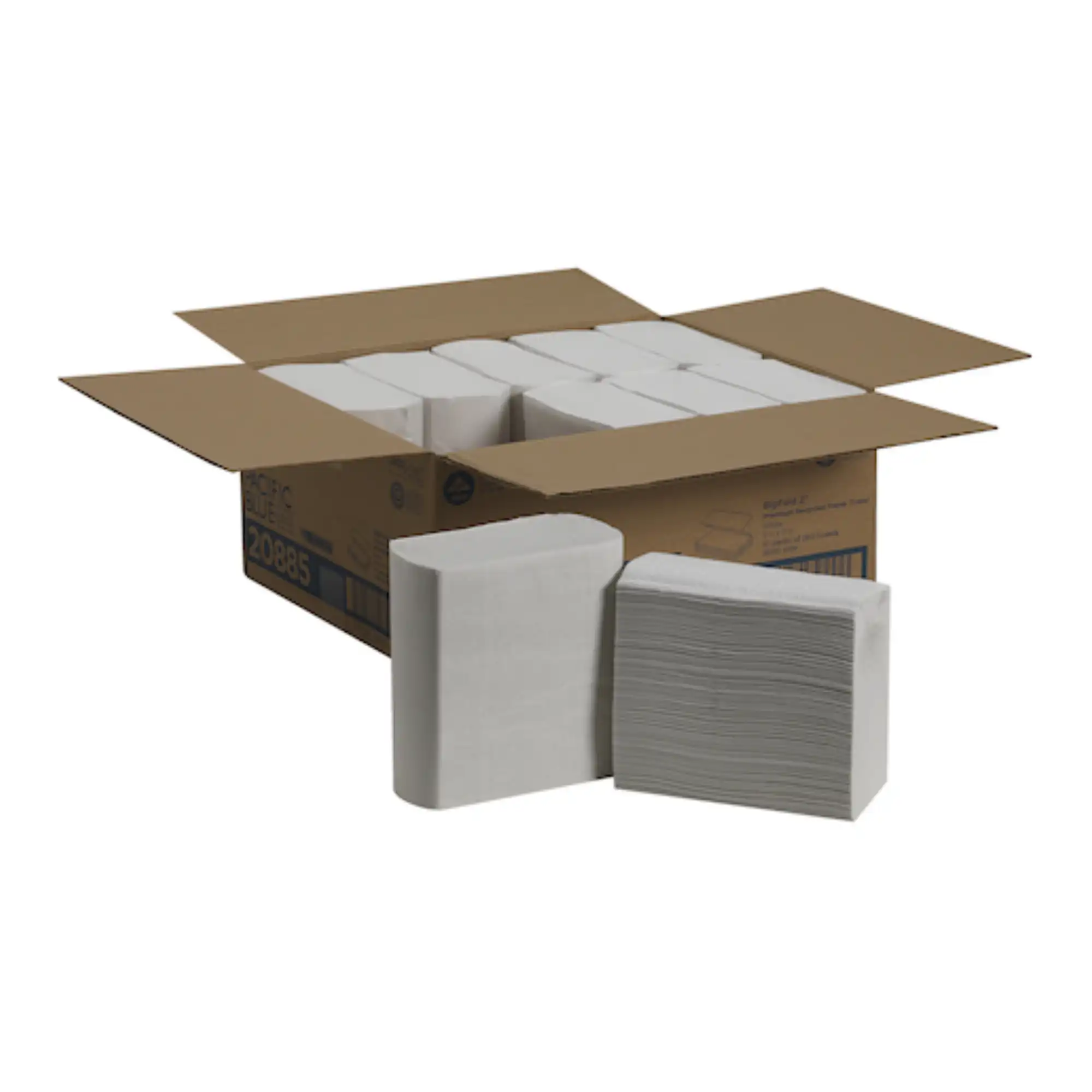 Georgia-Pacific Premium C-Fold Replacement Paper Towels, BigFold Z, White, 8" x 11" Sheets, 2600/Case (10 Packs of 260)