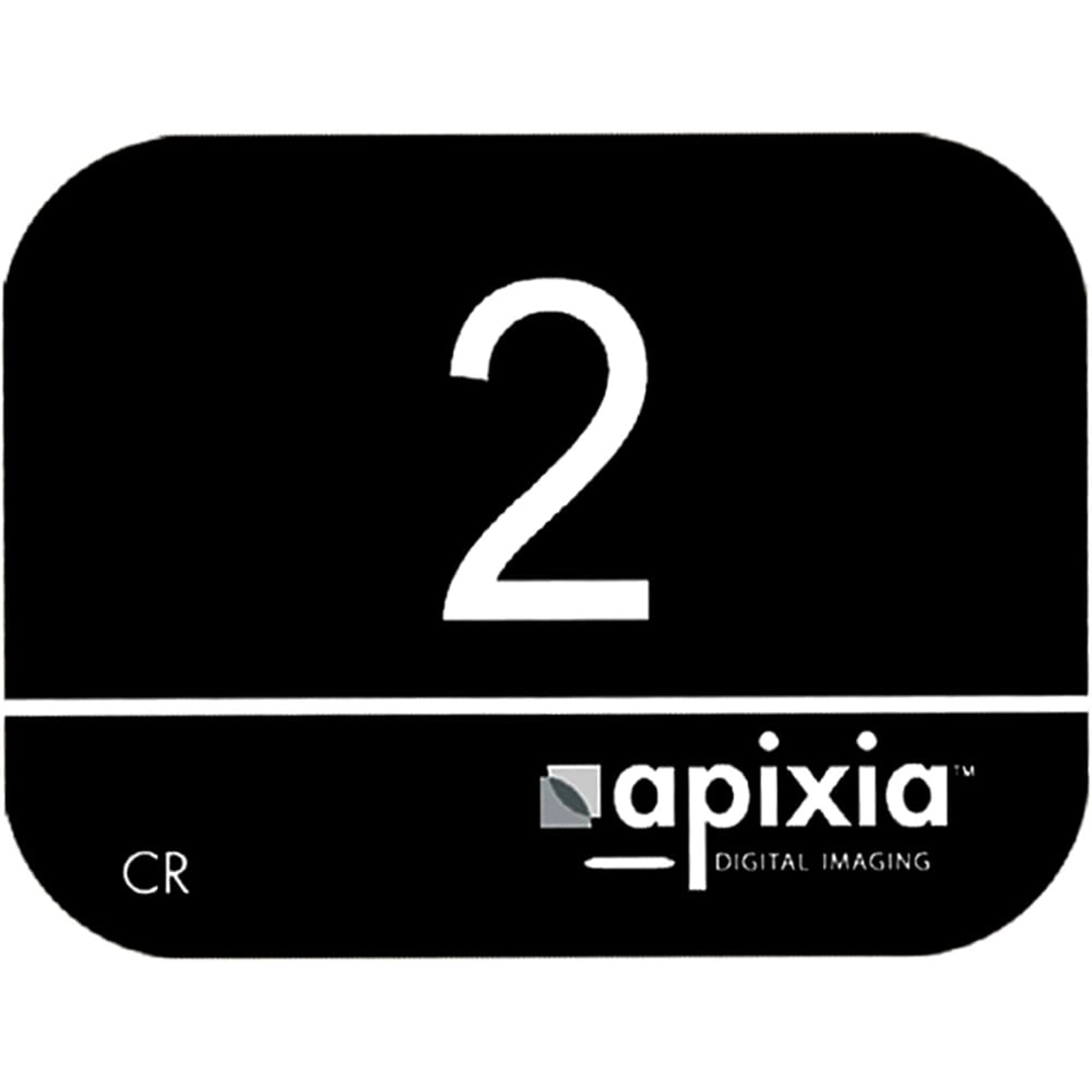 Apixia Size 2 Phosphor Imaging Plates, Reusable PSP, 41 mm x 31 mm, 4/Box, 10802