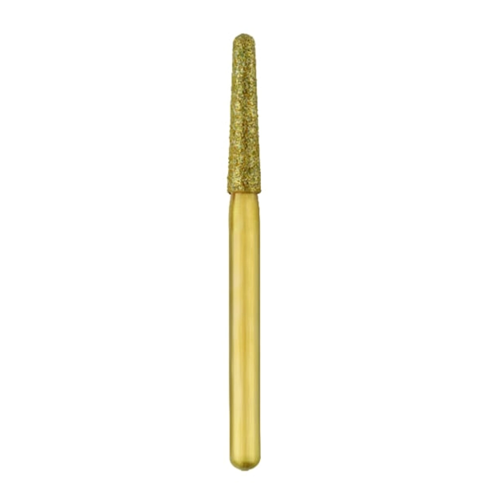 SS White Great White Z Diamond Bur, 856-018M, Round End Taper, Medium Grit, FG, 1.8 mm Head, 5/Pk, 18176