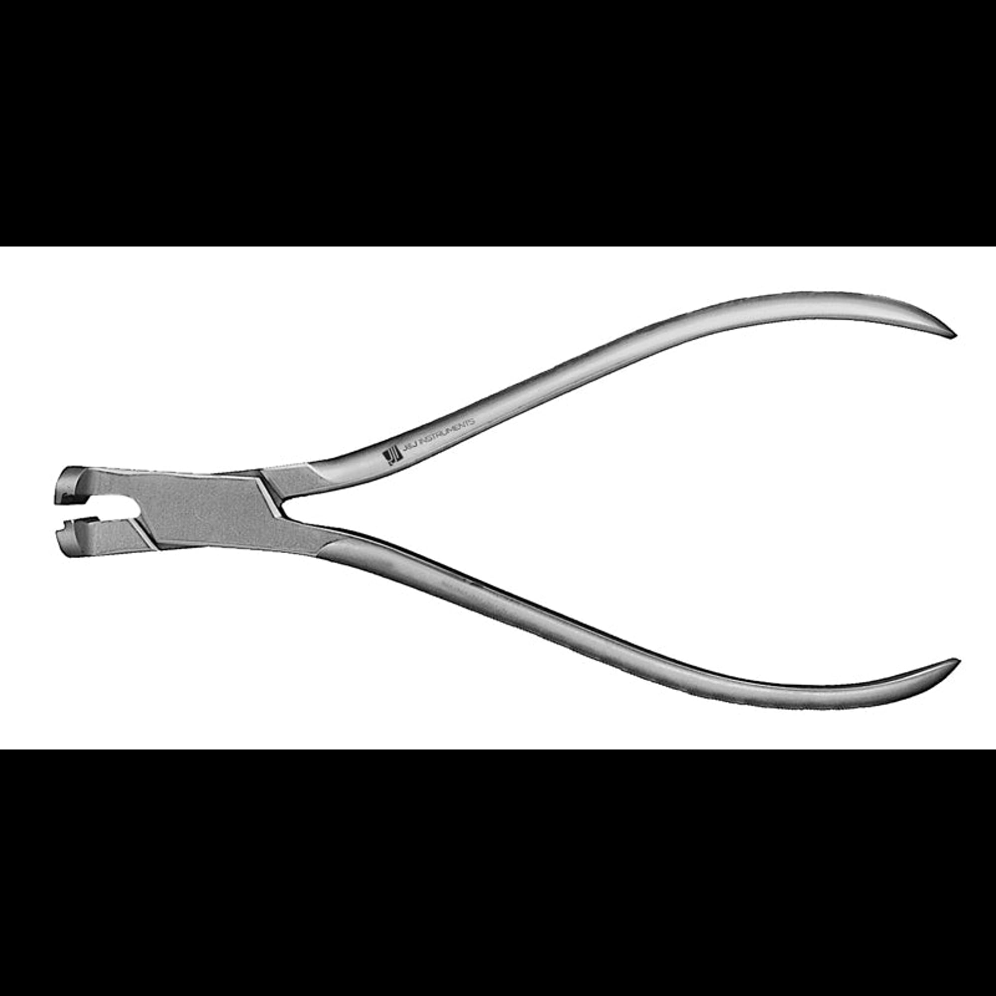 J&J Instruments Distal End Cutter #16, Safety Hold, Ortho Pliers, Regular Head, 09-016