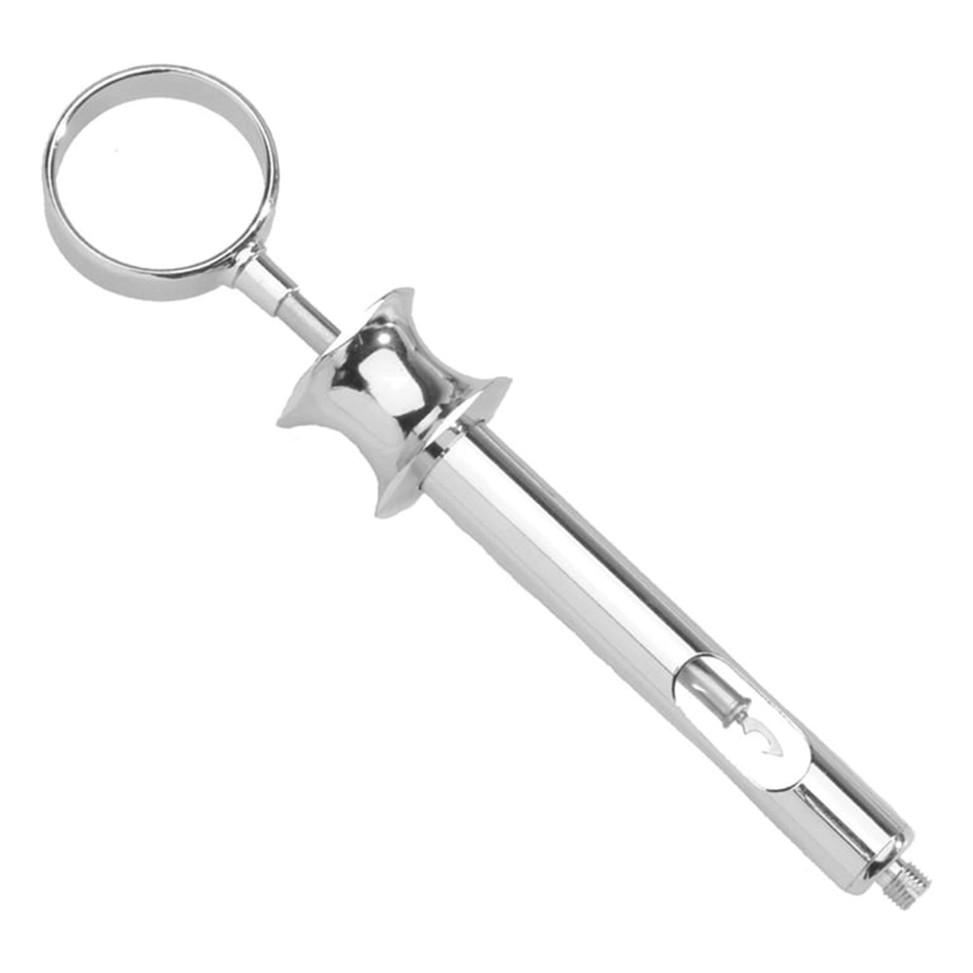 Vista Apex Astra Style 1.8 cc Aspirating Syringe, Chrome, Autoclavable, 1/Pk, 107001