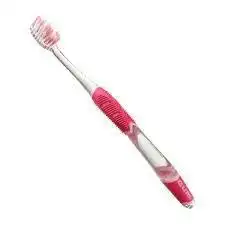 GUM Technique Deep Clean Toothbrush, Full Head, Soft Bristles, Bi-Level, Assorted Colors, 12/Pack, 524PG