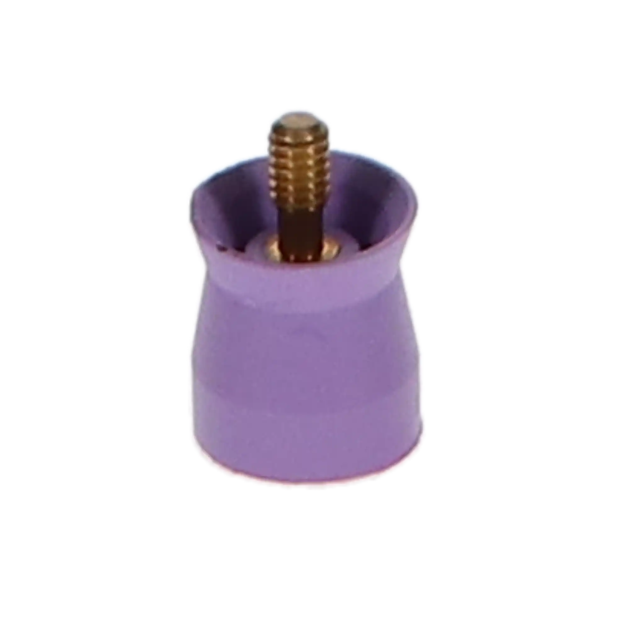 Young Dental Petite Web LF Prophy Cups, Latex-Free, Soft, Purple, Short, Webbed, Screw-Type, 144/Bx, 054601