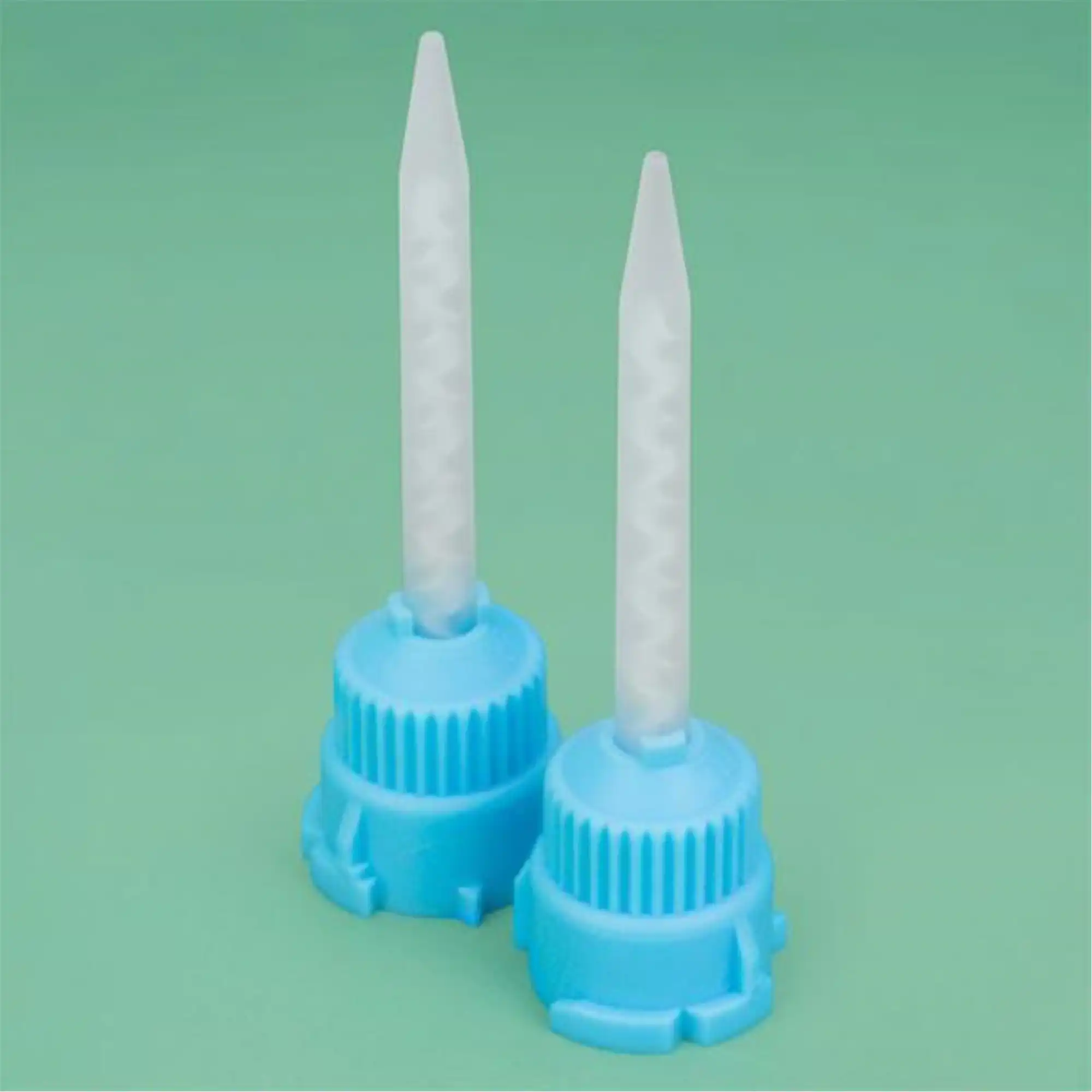 VersaTemp HP Mixing Tips, 1:1 Cement, Light Blue, 3.2 mm, for 25 mL Cartridges, 50/Pk, 70035