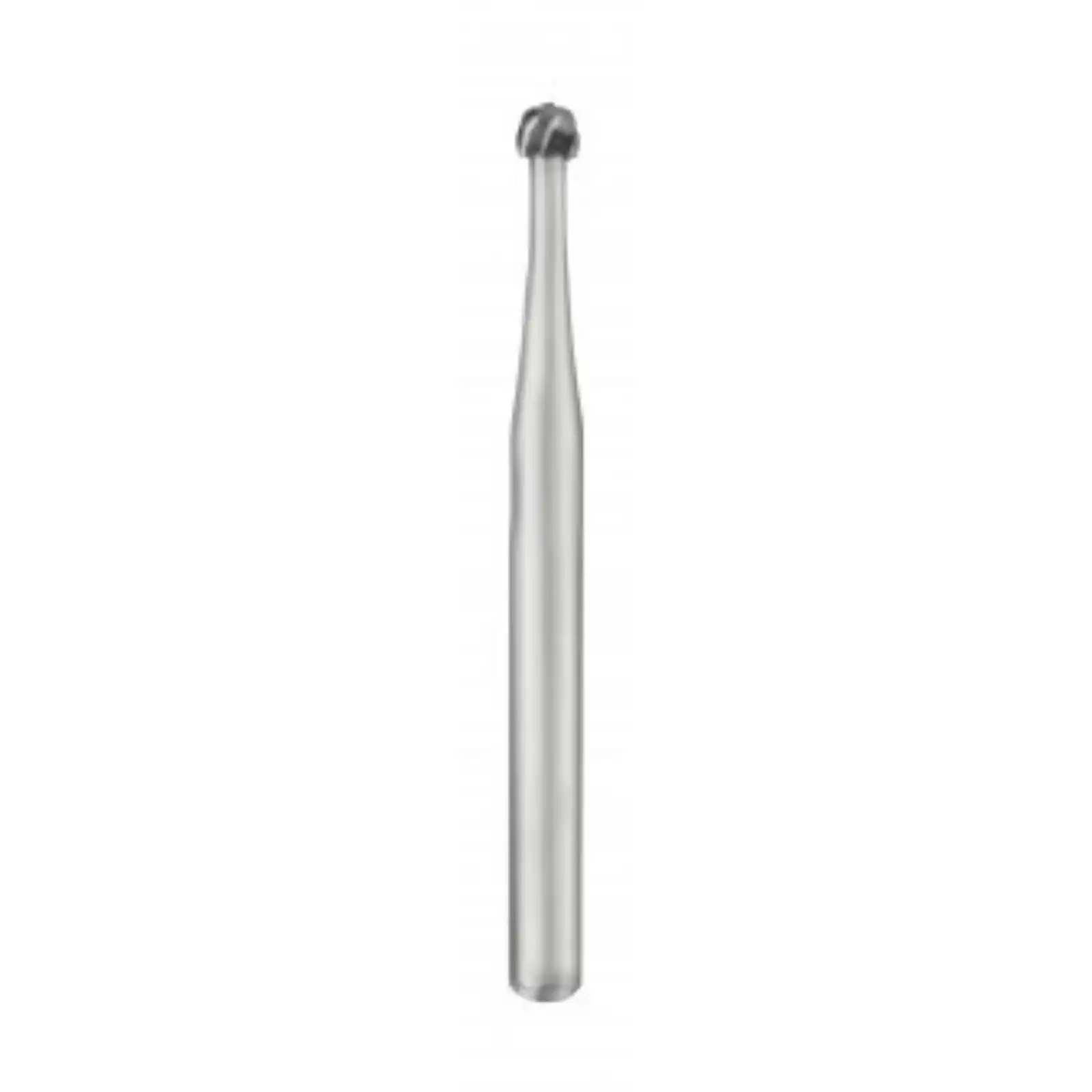 SS White Standard Operative Carbide Burs, FG, Round, #4, 1.4mm Diameter, 0.8mm Length, 100/Pk, 13004