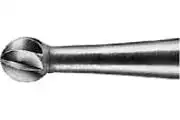 SS White Standard Operative Carbide Burs, FG, Round, #6, 1.8mm Diameter, 100/Pk, 13006