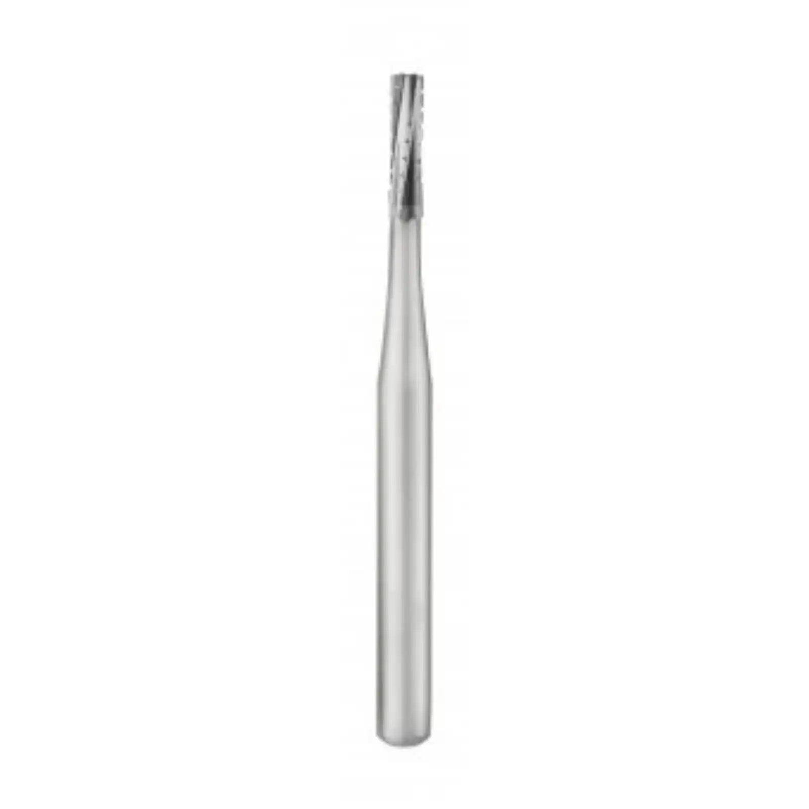 SS White Standard Operative Carbide Burs, FGSS, Straight Flat End Cross Cut Fissure, #557, Short Shank, 1.0mm Diameter, 3.8mm Length, 10/Pack, 15045